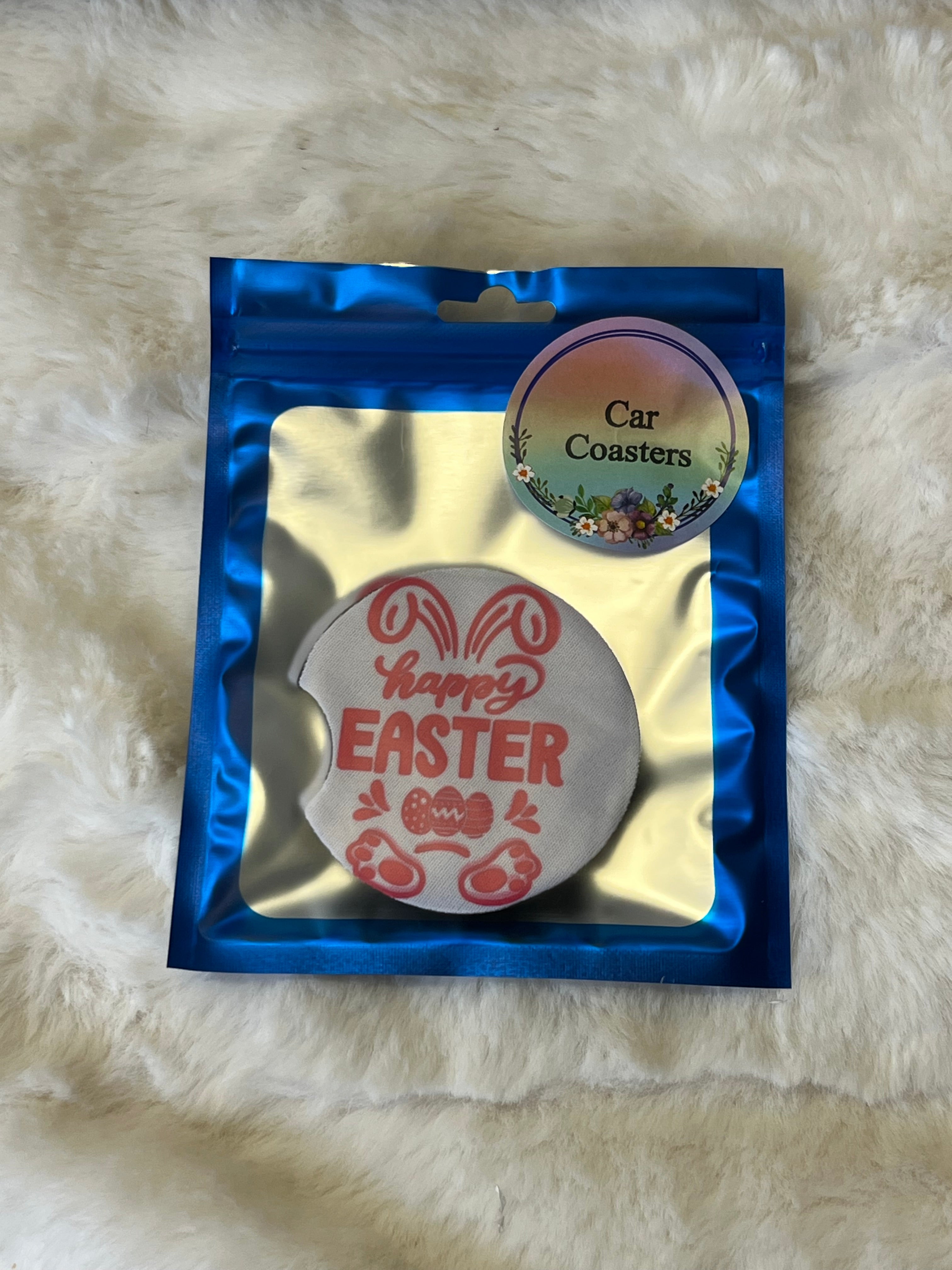 Easter Vehicle Coasters