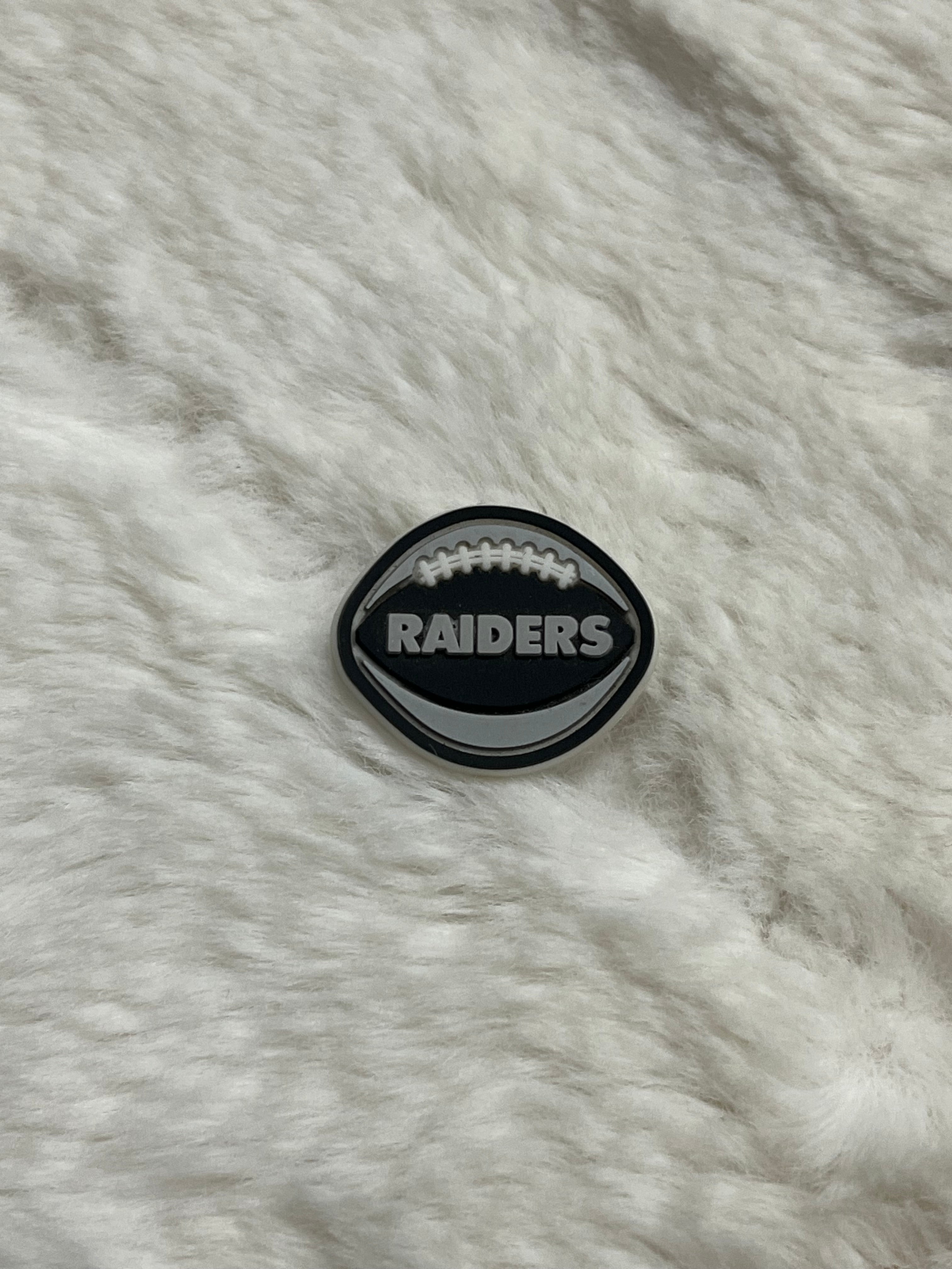 Las Vegas Raiders Croc Charms