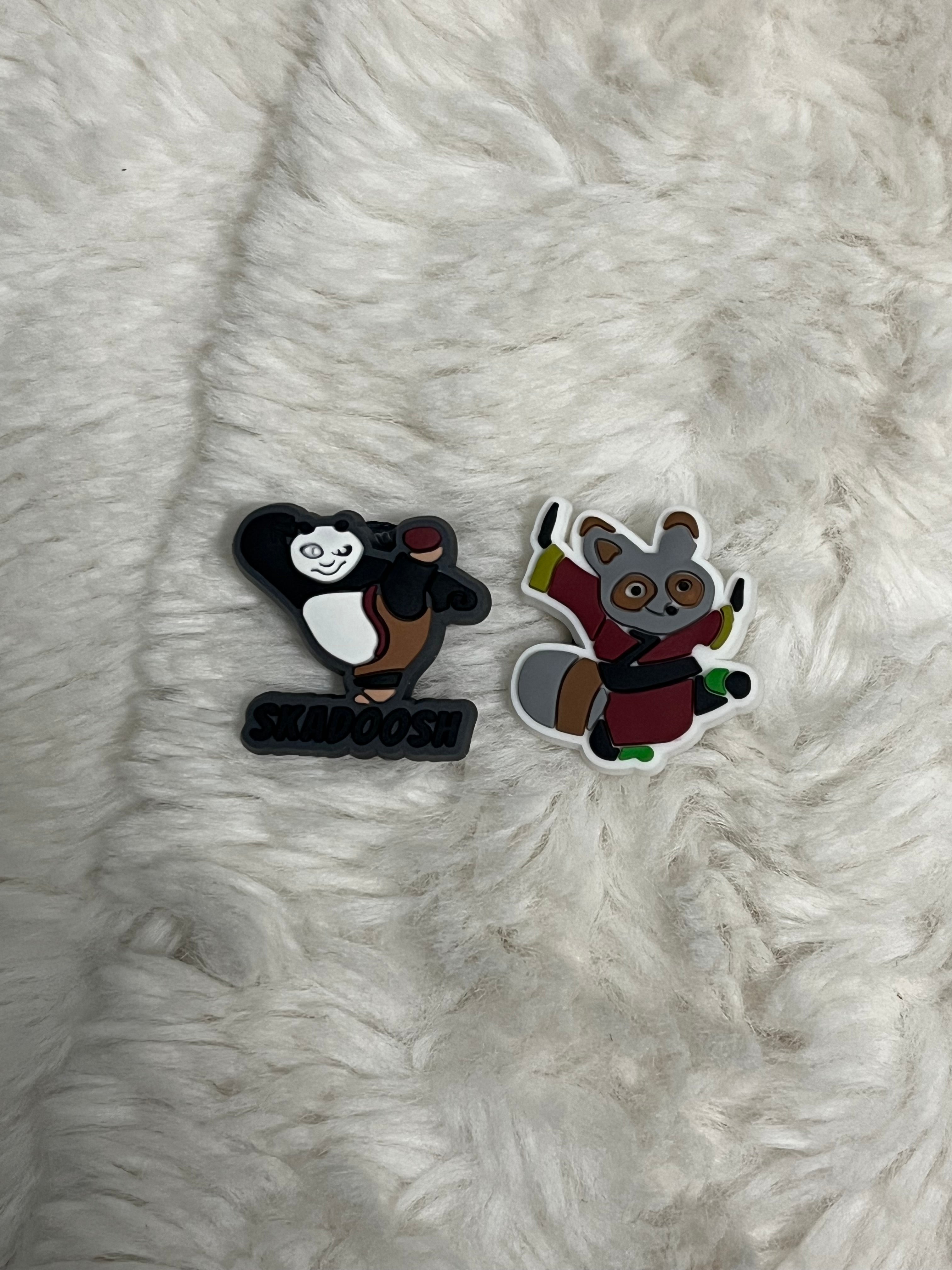 Kung Fu Panda Shoe Charms
