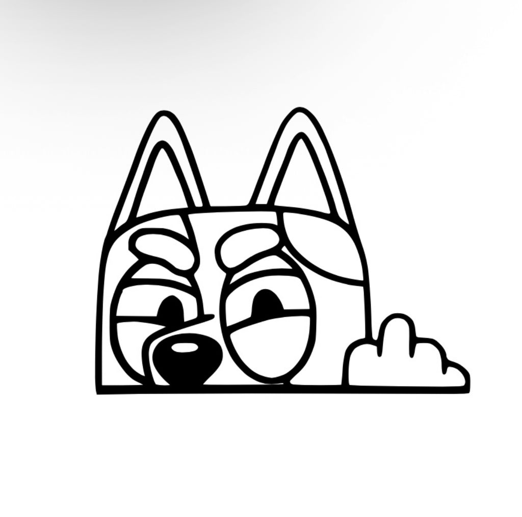 Bluey Decal