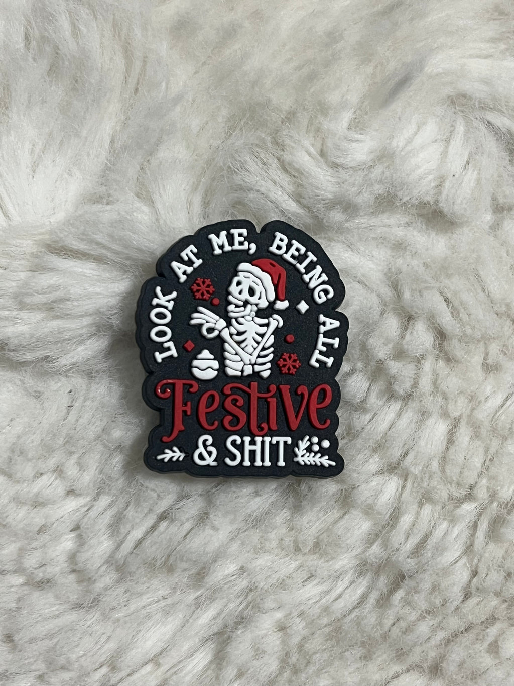 Christmas (Words) Shoe Charms