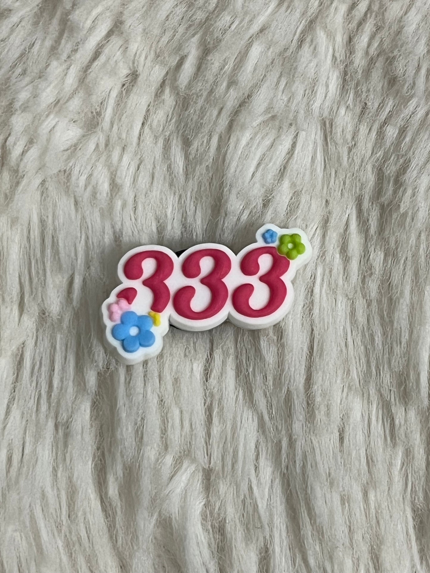 Angel Numbers Shoe Charms