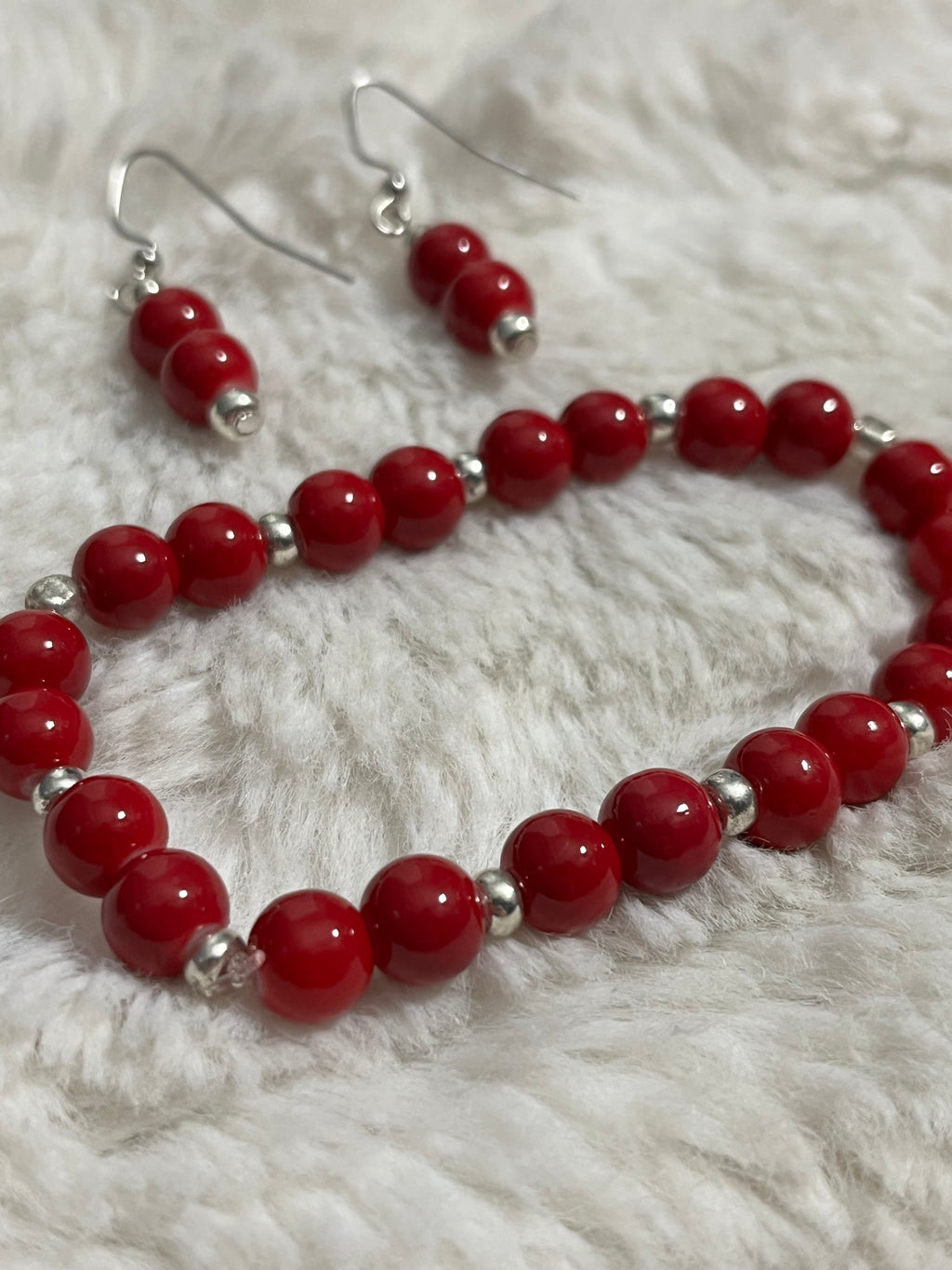 Classic Cherry Shine Bracelet Set