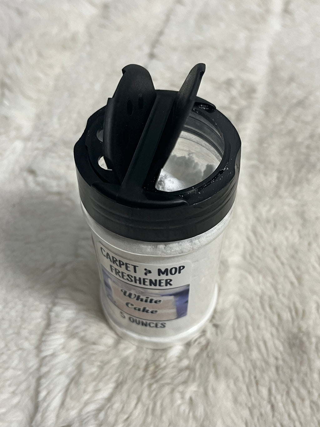 White Cake Carpet & Mop Freshener