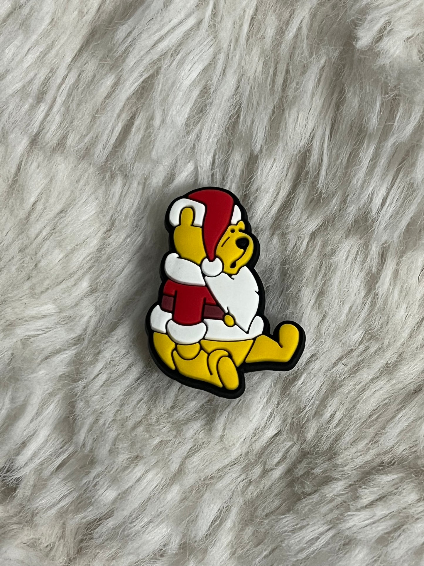 Winnie the Pooh (Christmas) Shoe Charms