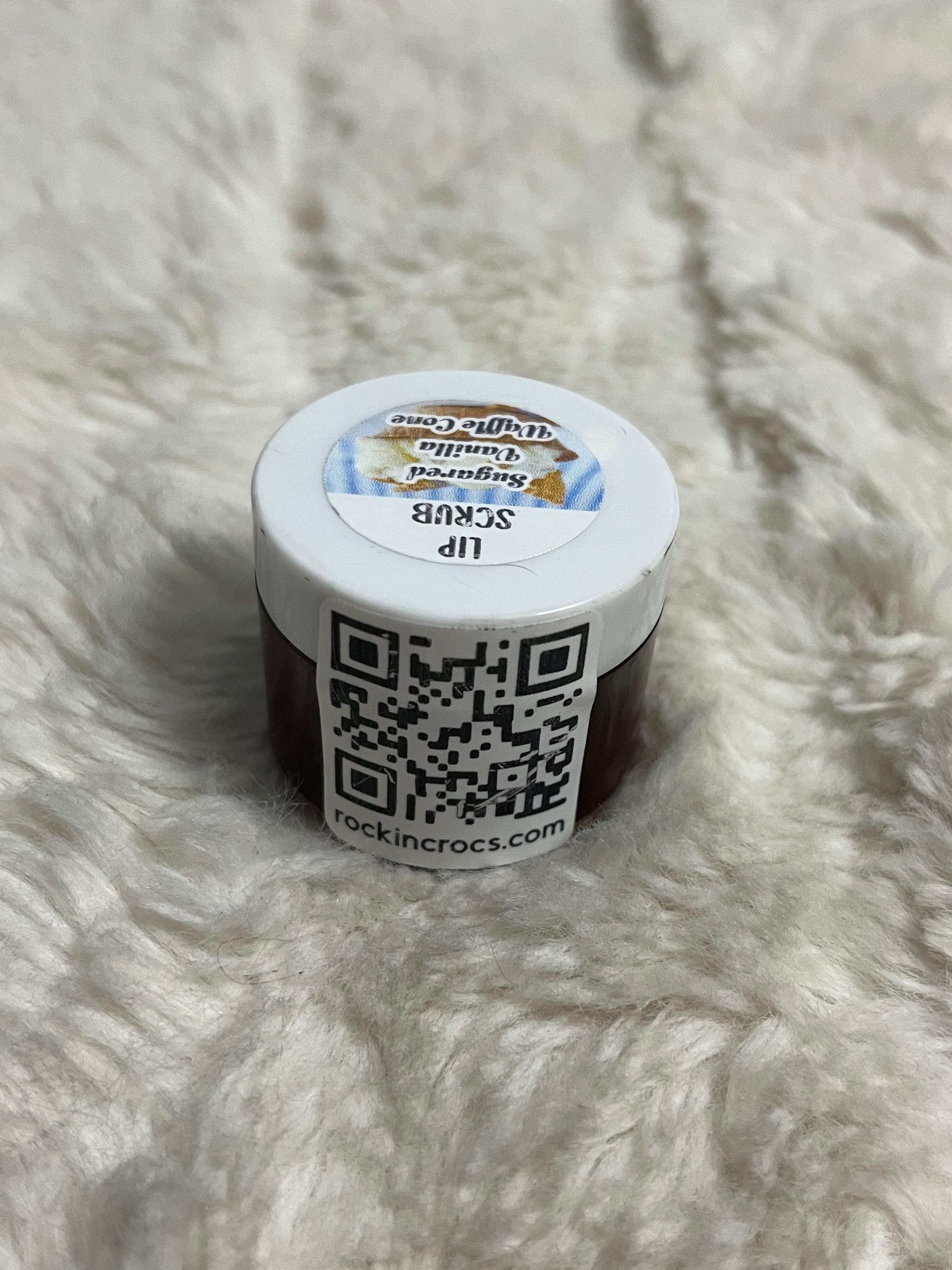 Sugared Vanilla Waffle Cone Lip Scrub