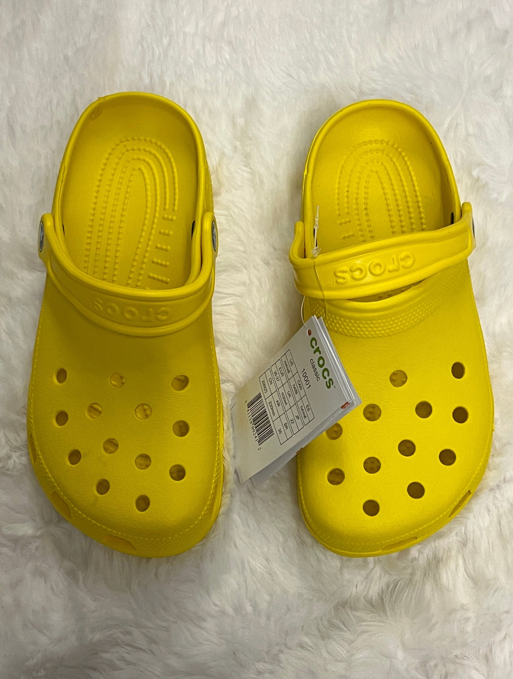 Yellow Crocs