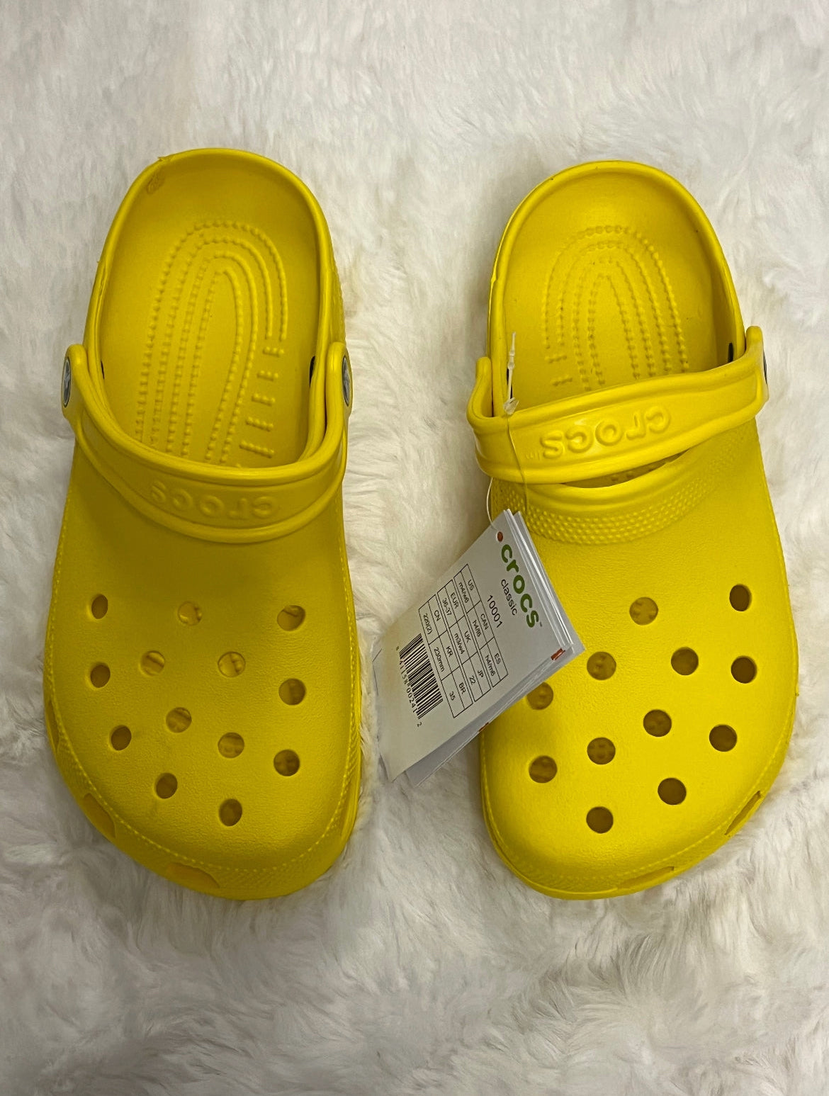 Yellow Crocs