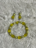 Citrine Glow Elegance Bracelet Set