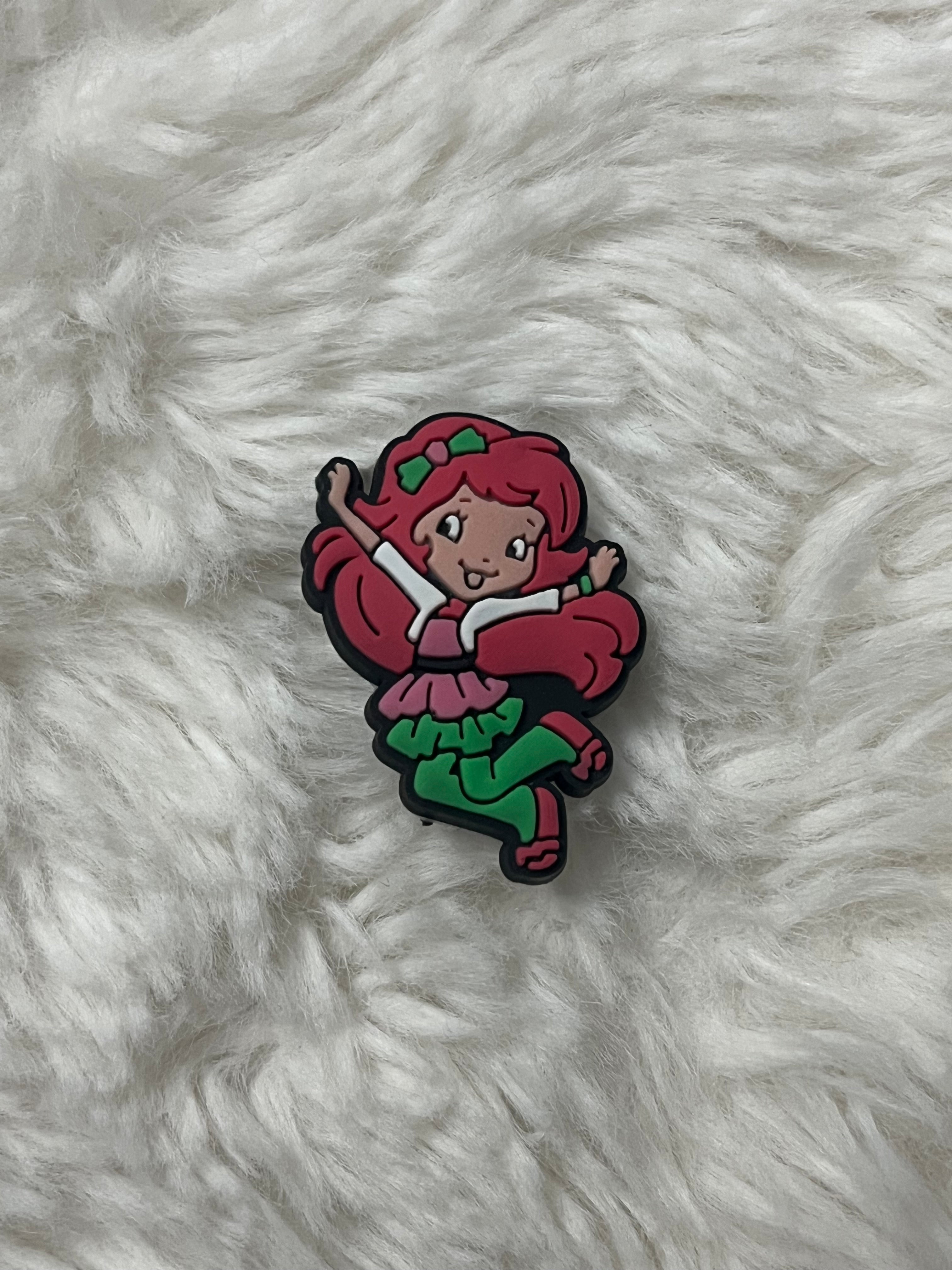Strawberry Shortcake Shoe Charms