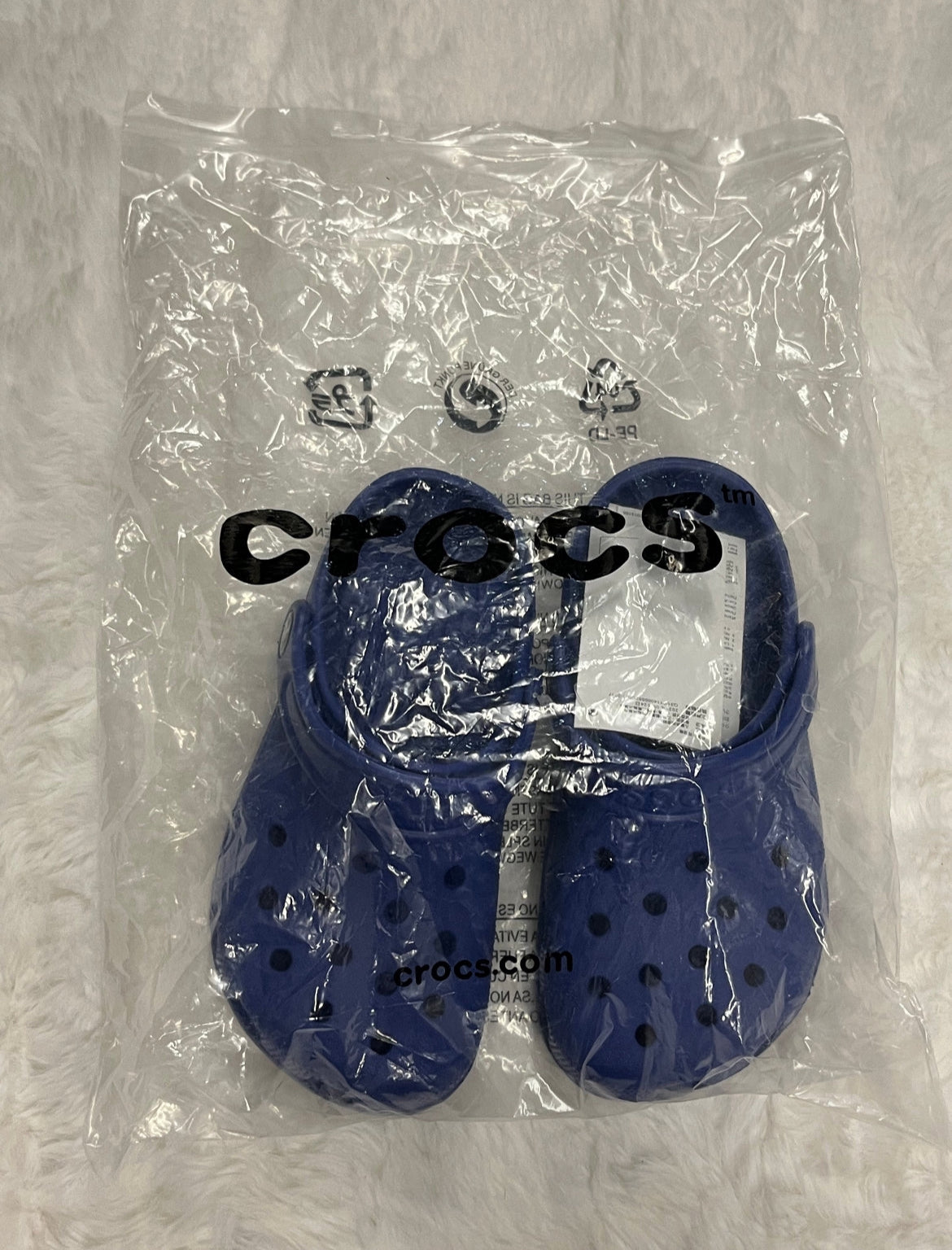Blue Crocs