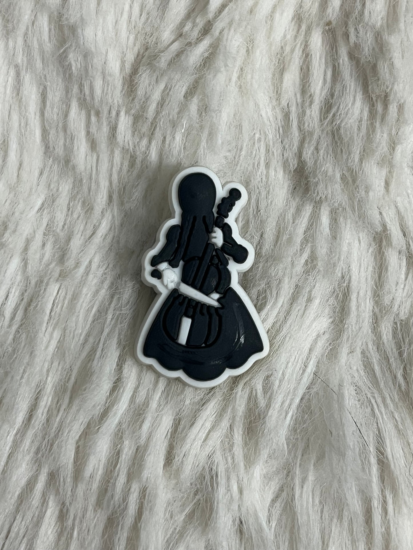 Wednesday Addams Shoe Charms