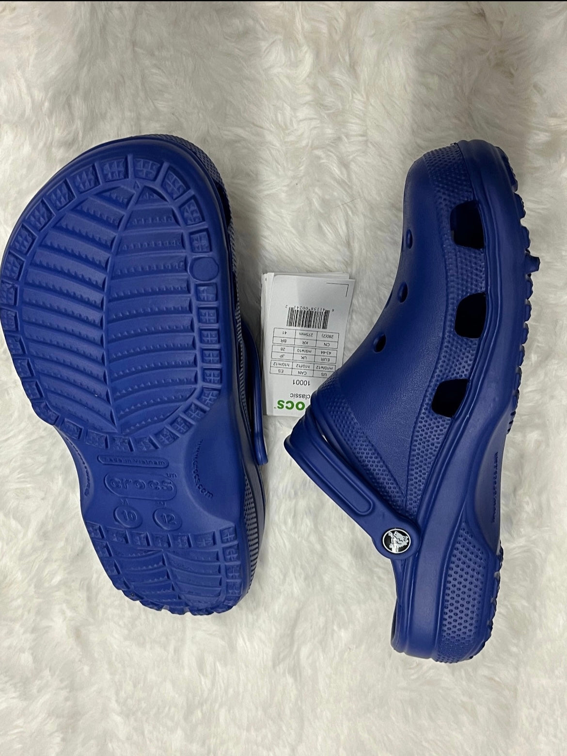 Blue Crocs