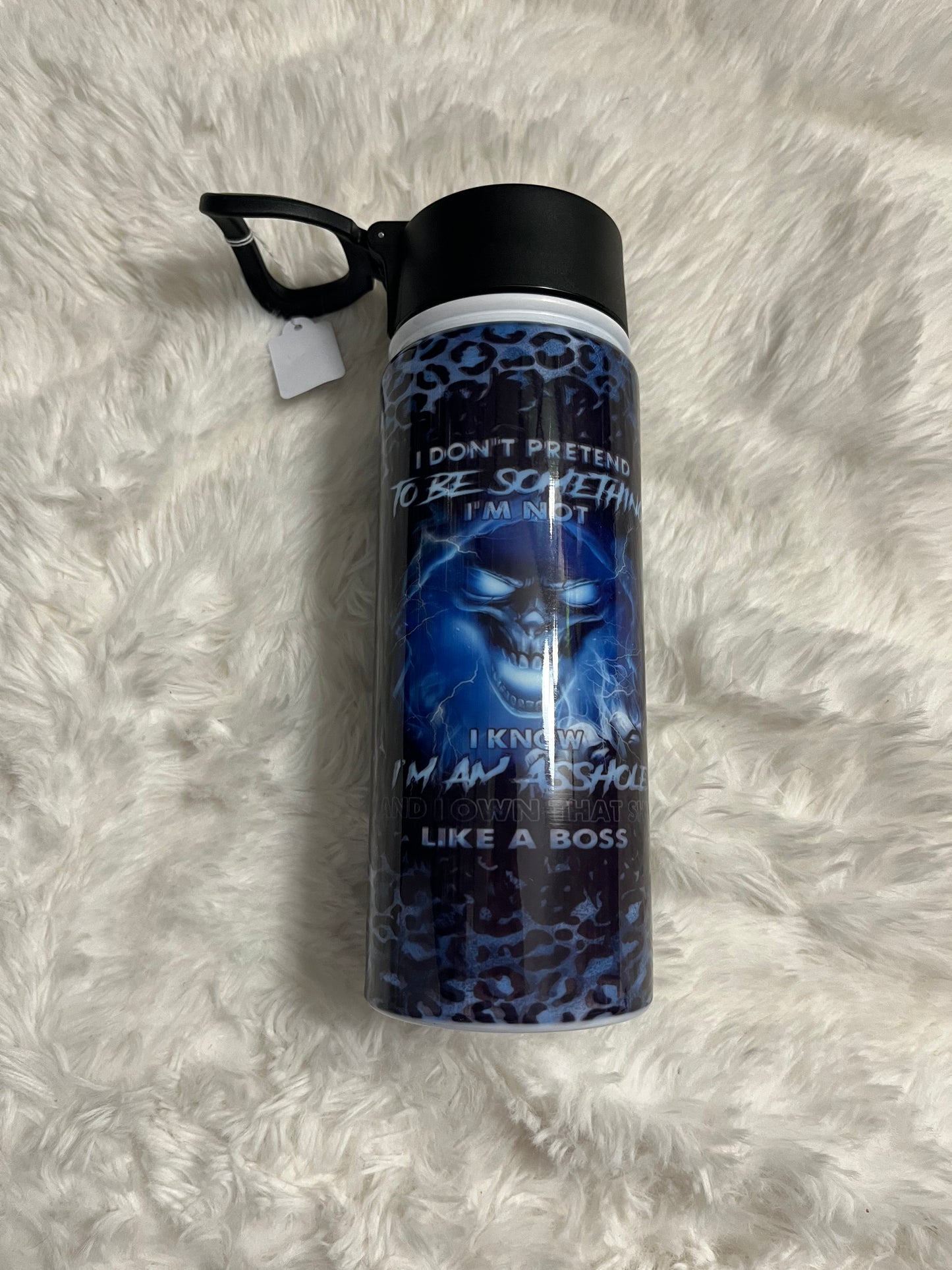 I Don’t Pretend Water Bottle