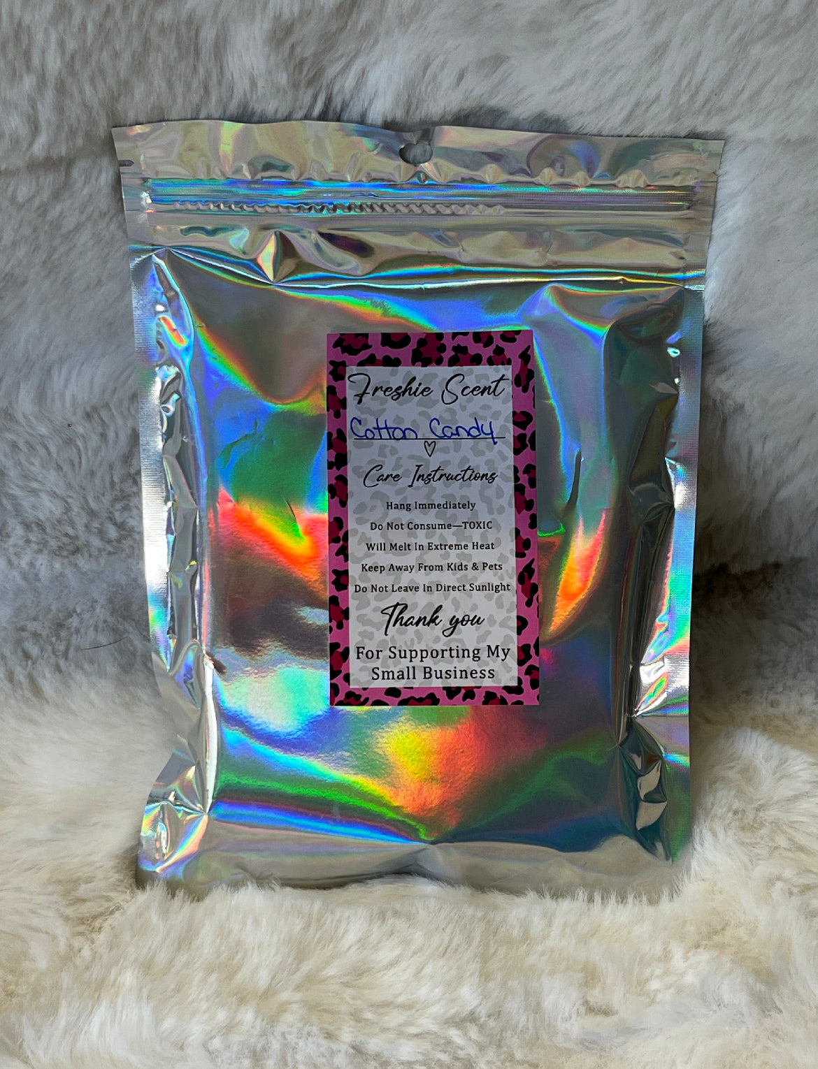 Beaded Letter Freshie