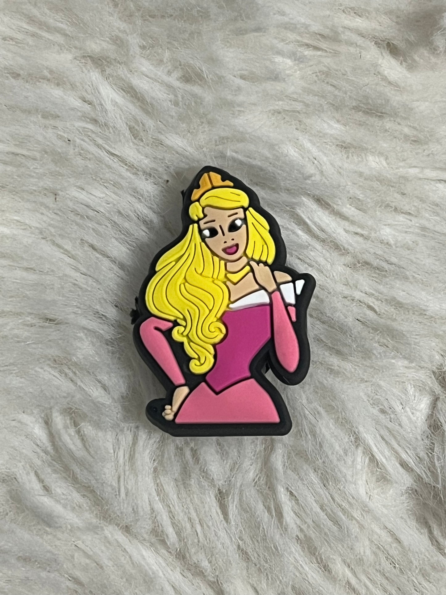 Sleeping Beauty Shoe Charms