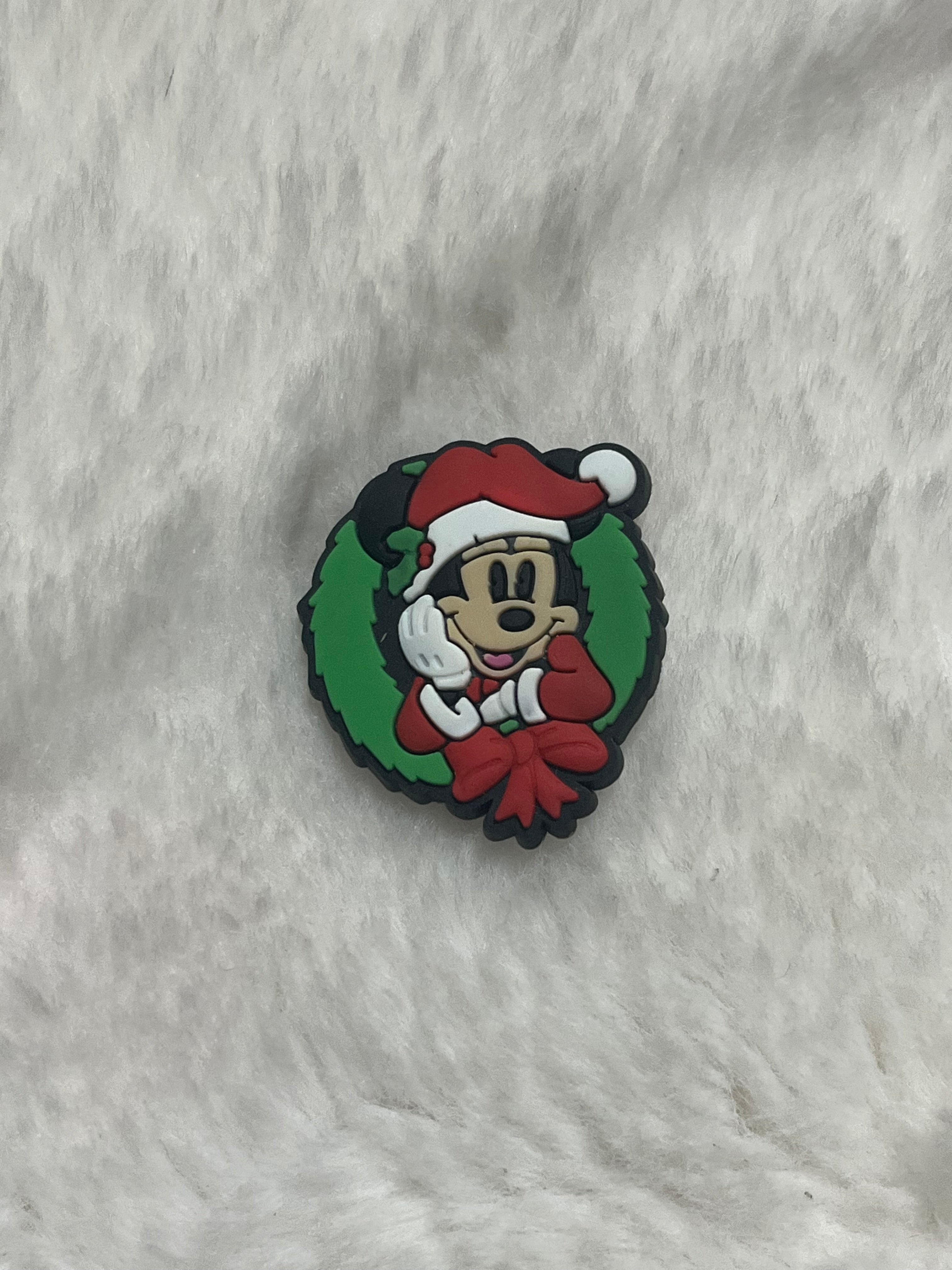Mickey Mouse (Christmas) Shoe Charms