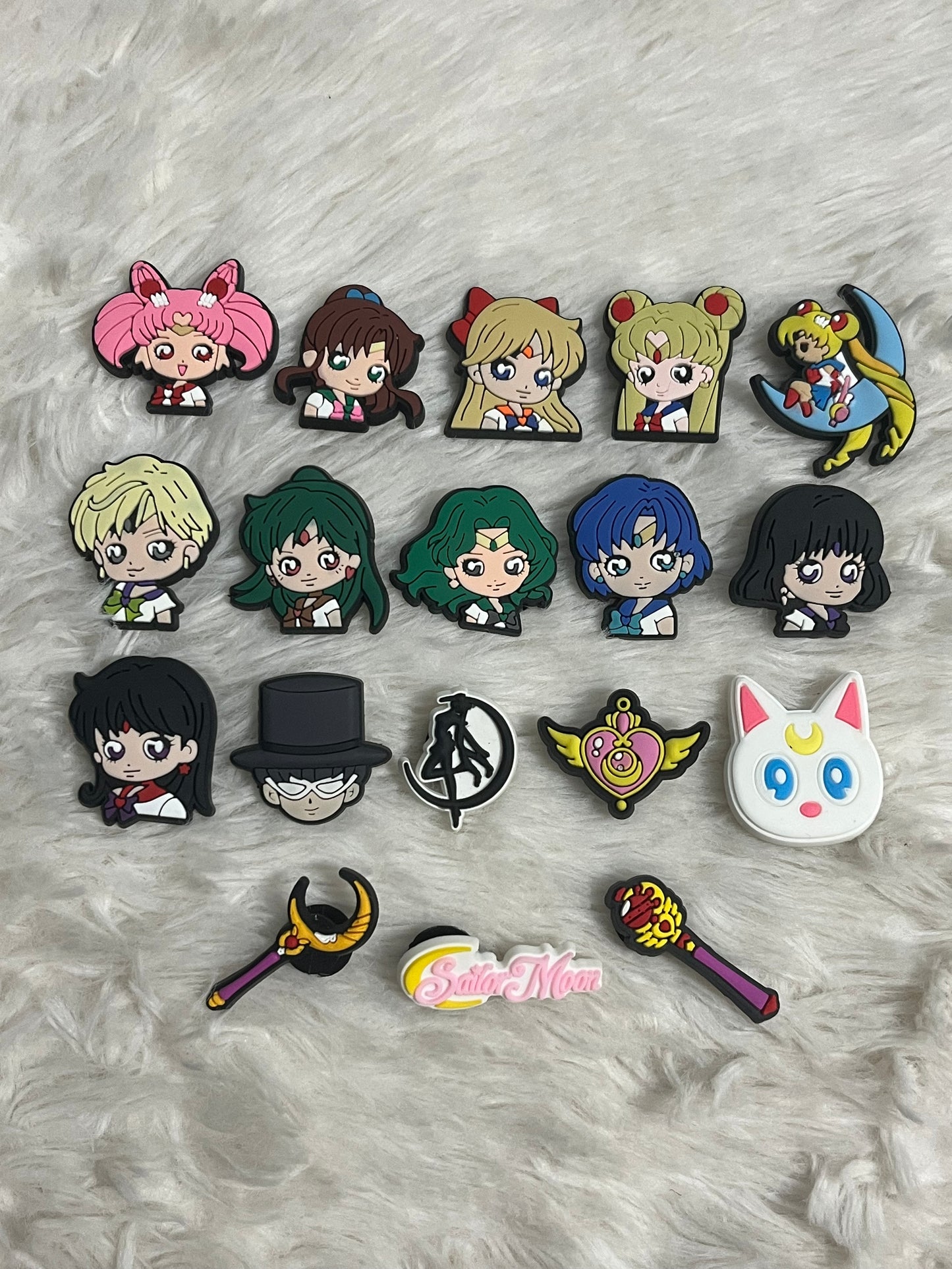 Sailor Moon Shoe Charms