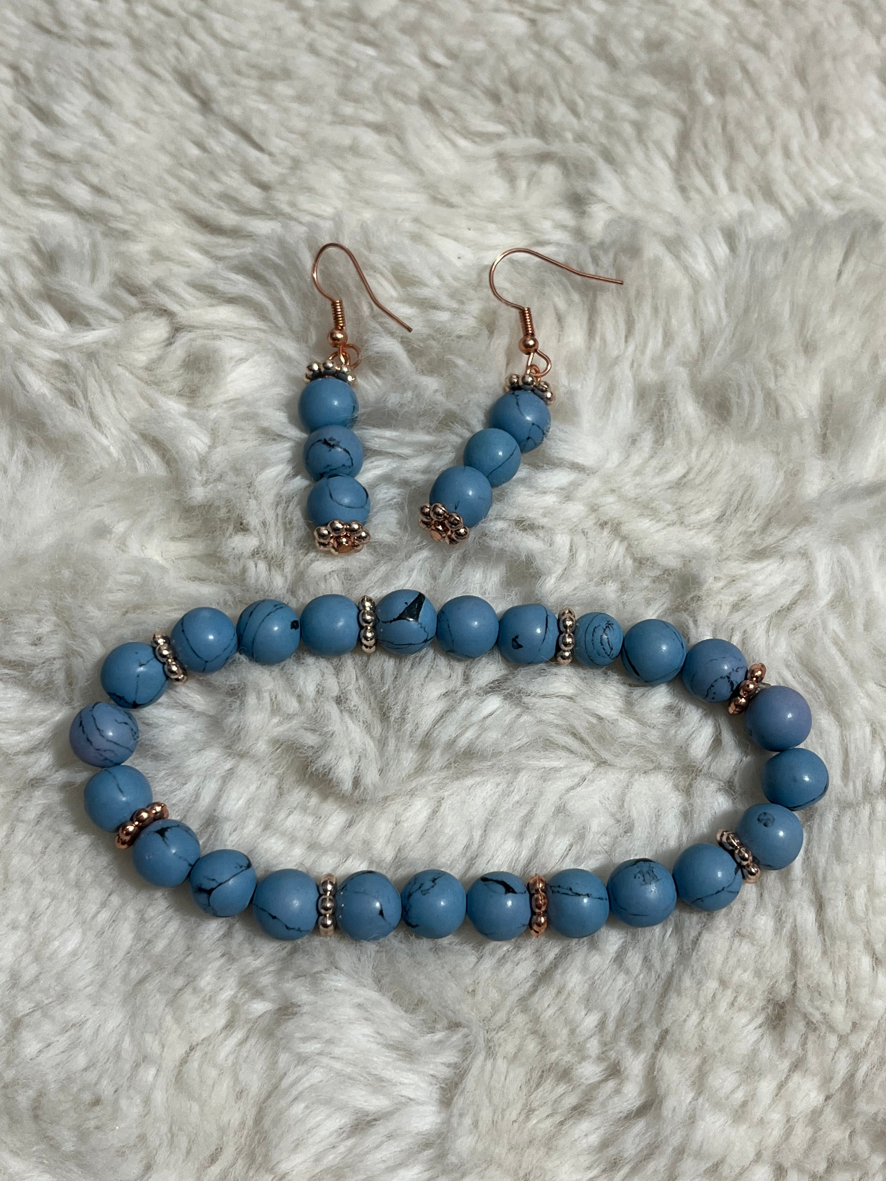 Dusty Lagoon Drift Bracelet Set