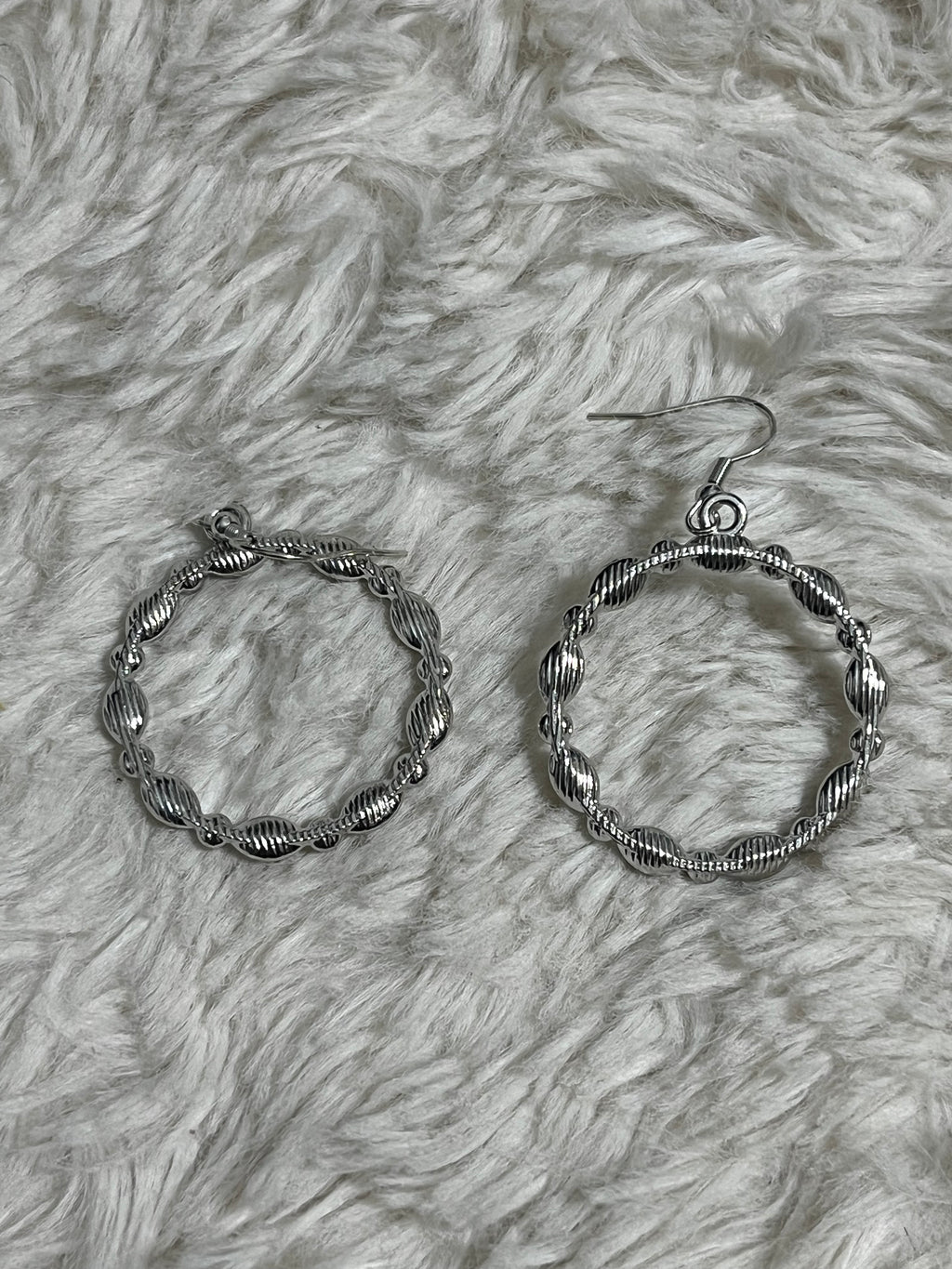 Crystal Circlets Paparazzi Earrings