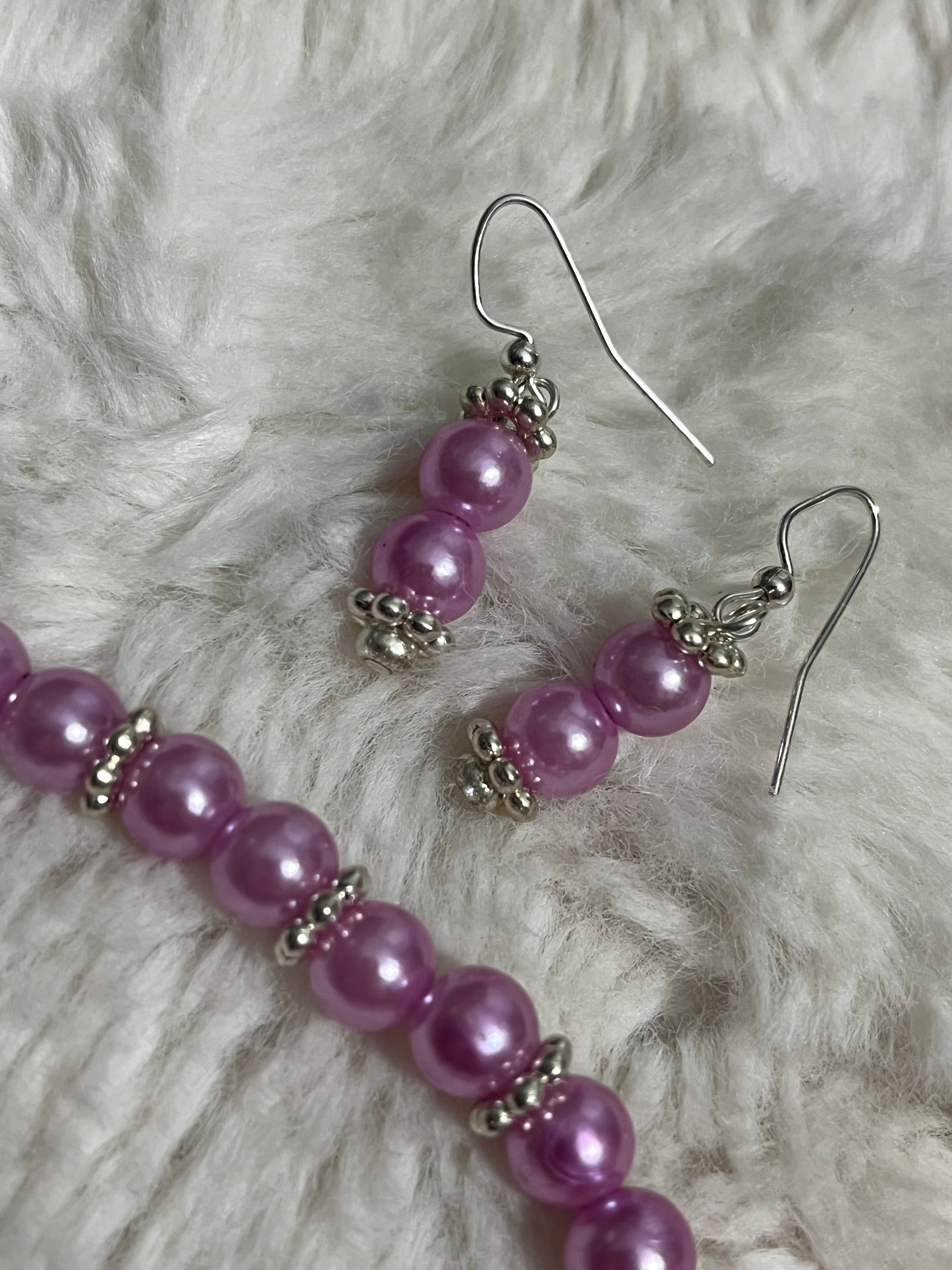 Amethyst Aura Whisper Bracelet Set
