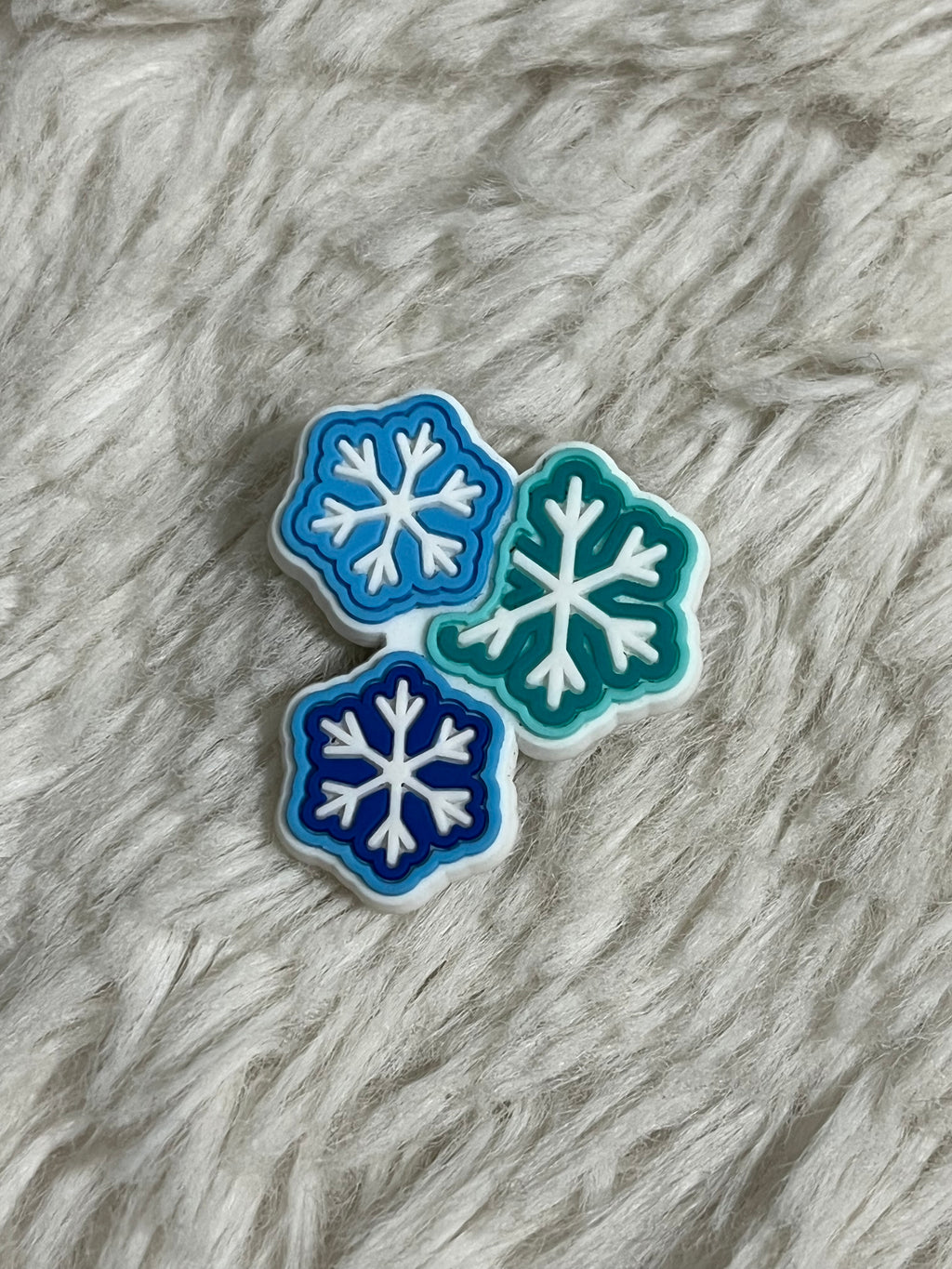 Christmas (Snow) Shoe Charms