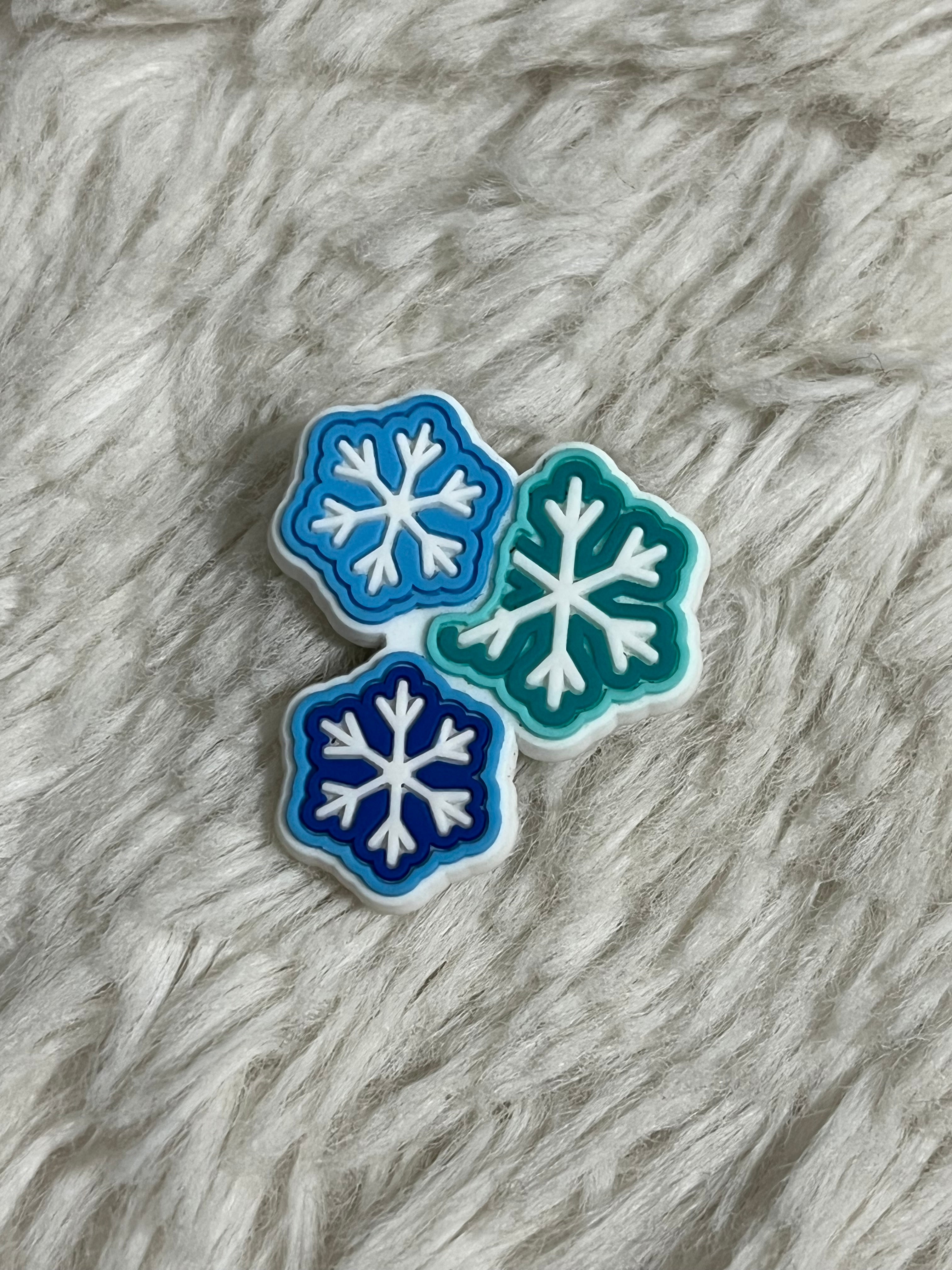 Christmas (Snow) Shoe Charms