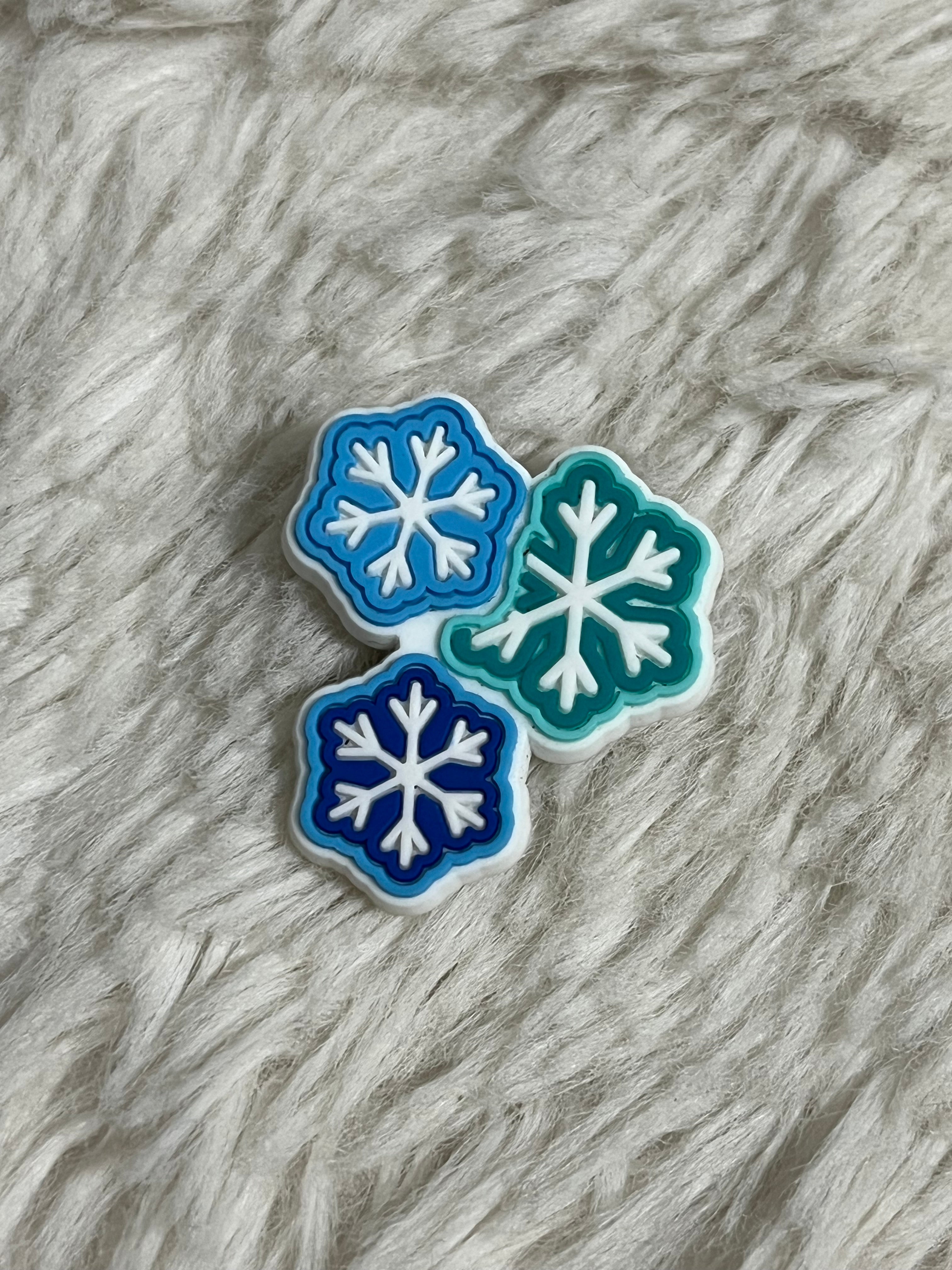 Christmas (Snow) Shoe Charms