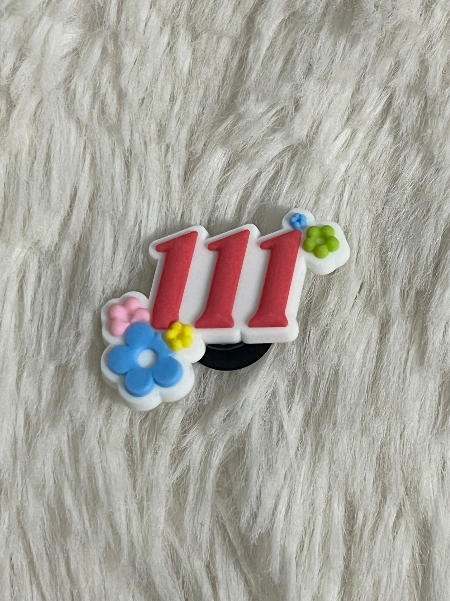 Angel Numbers Shoe Charms