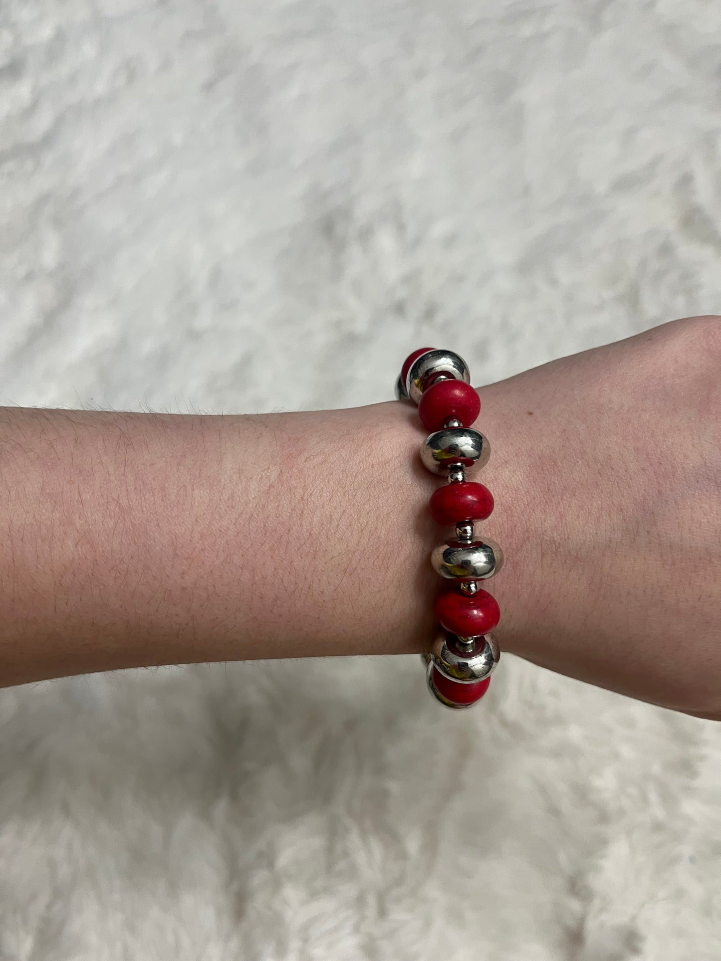 Crimson Chrome Paparazzi Bracelet