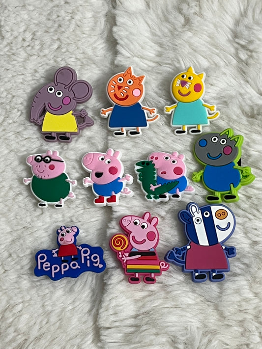 Peppa Pig Shoe Charms