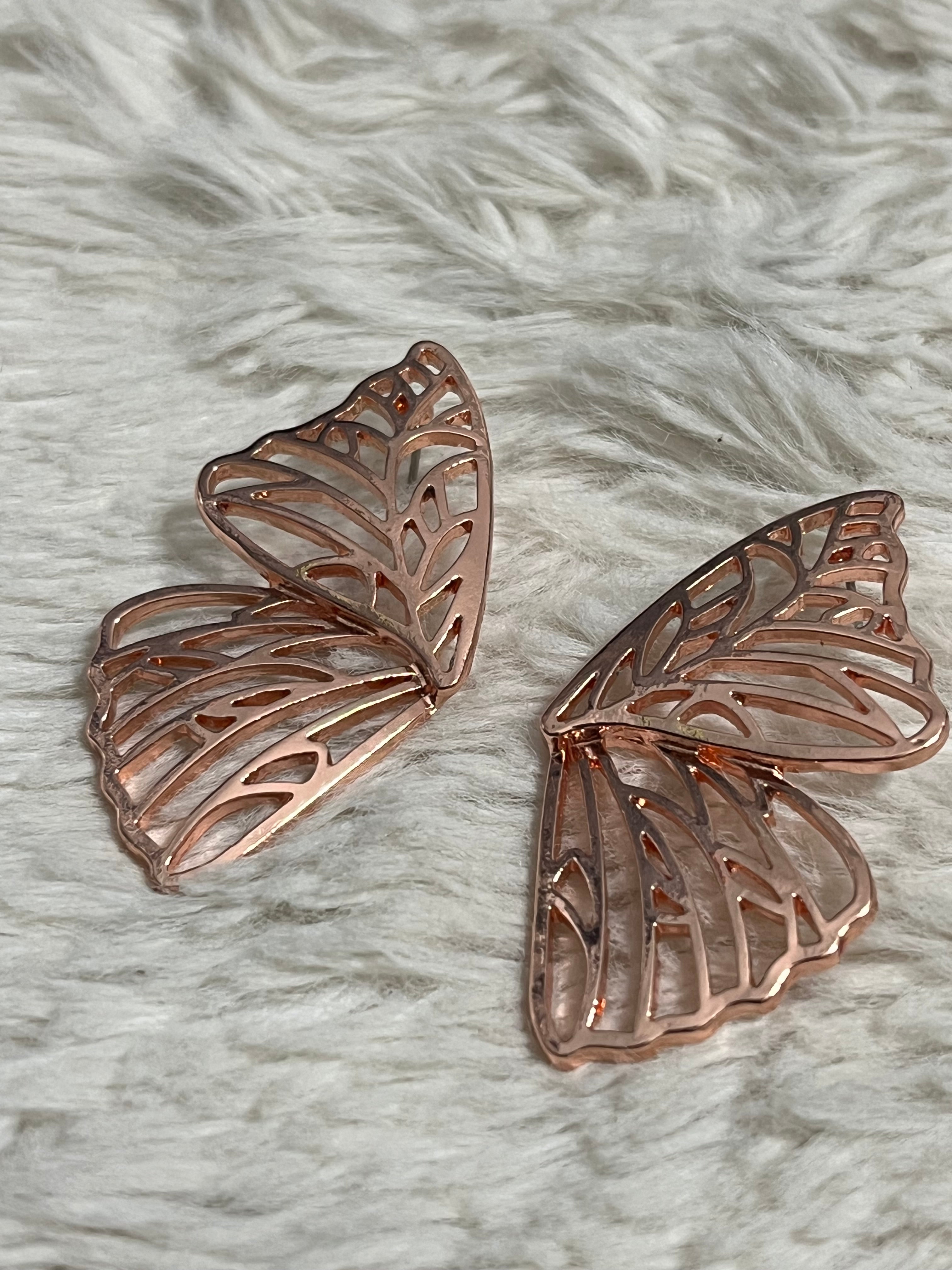 Butterfly Frills Paparazzi Earrings