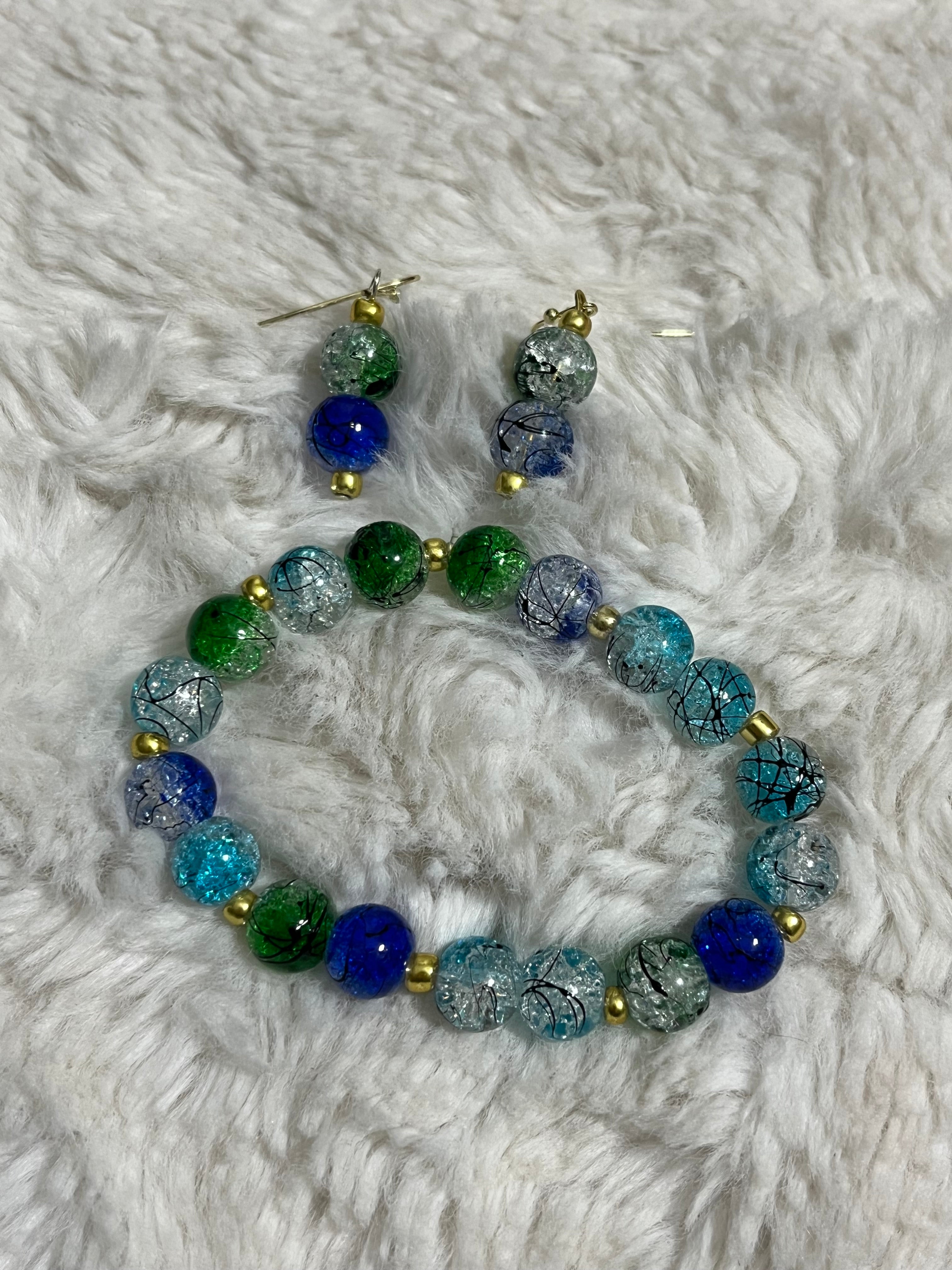 Ocean Vein Bracelet Set