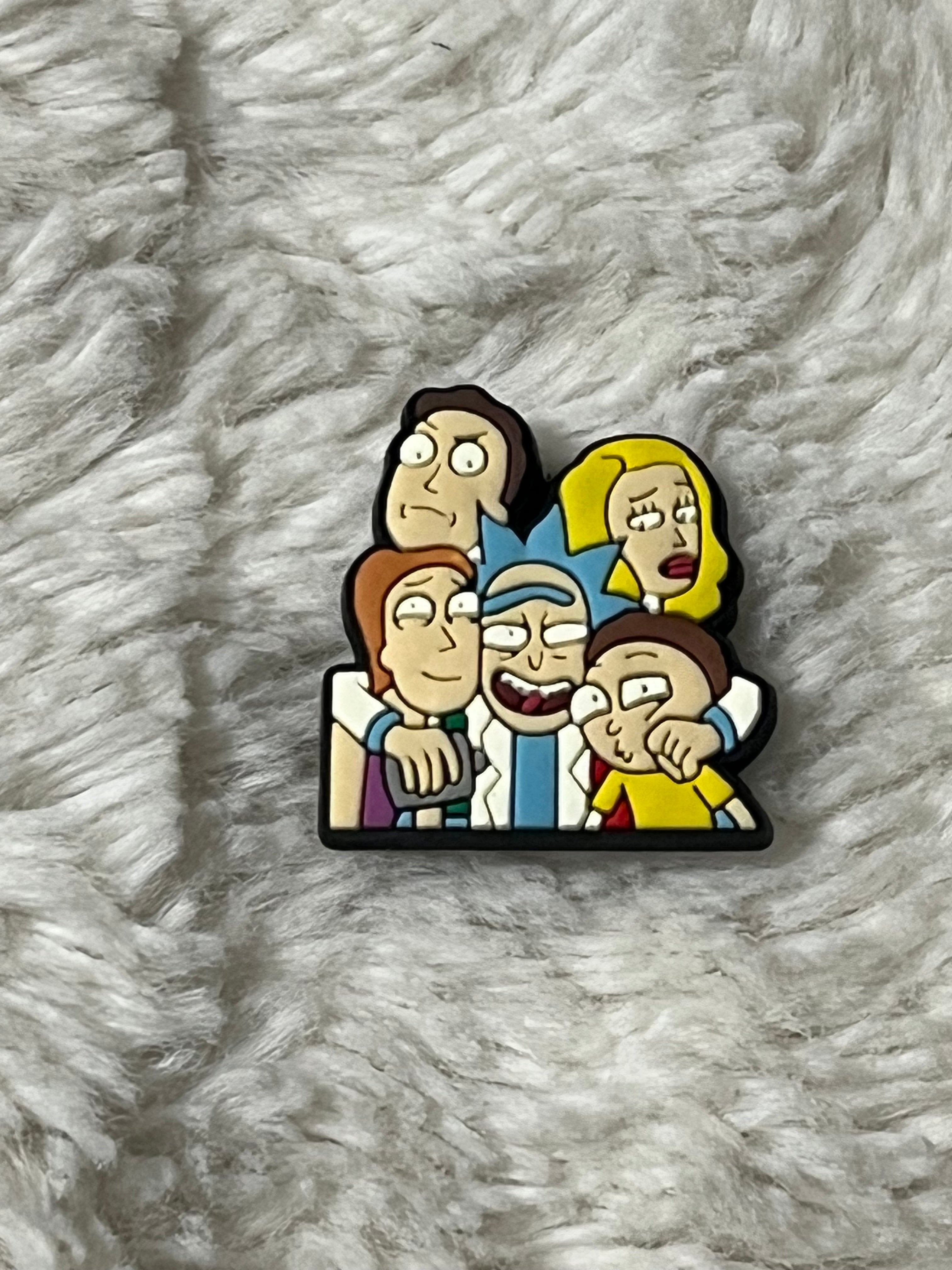 Rick and Morty Shoe Charms