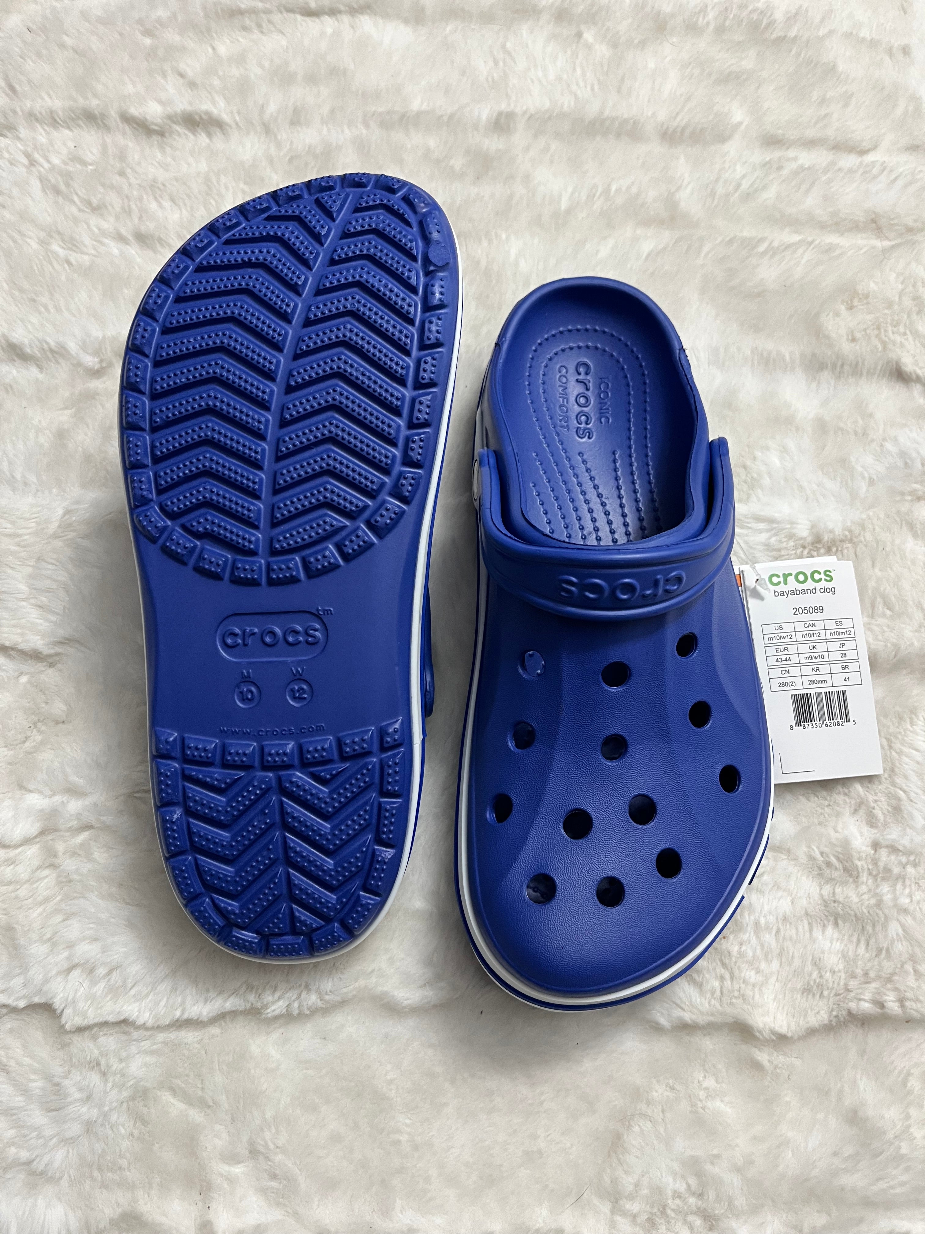 Blue Bayaband Crocs