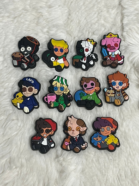 Minecraft (Players) Shoe Charms