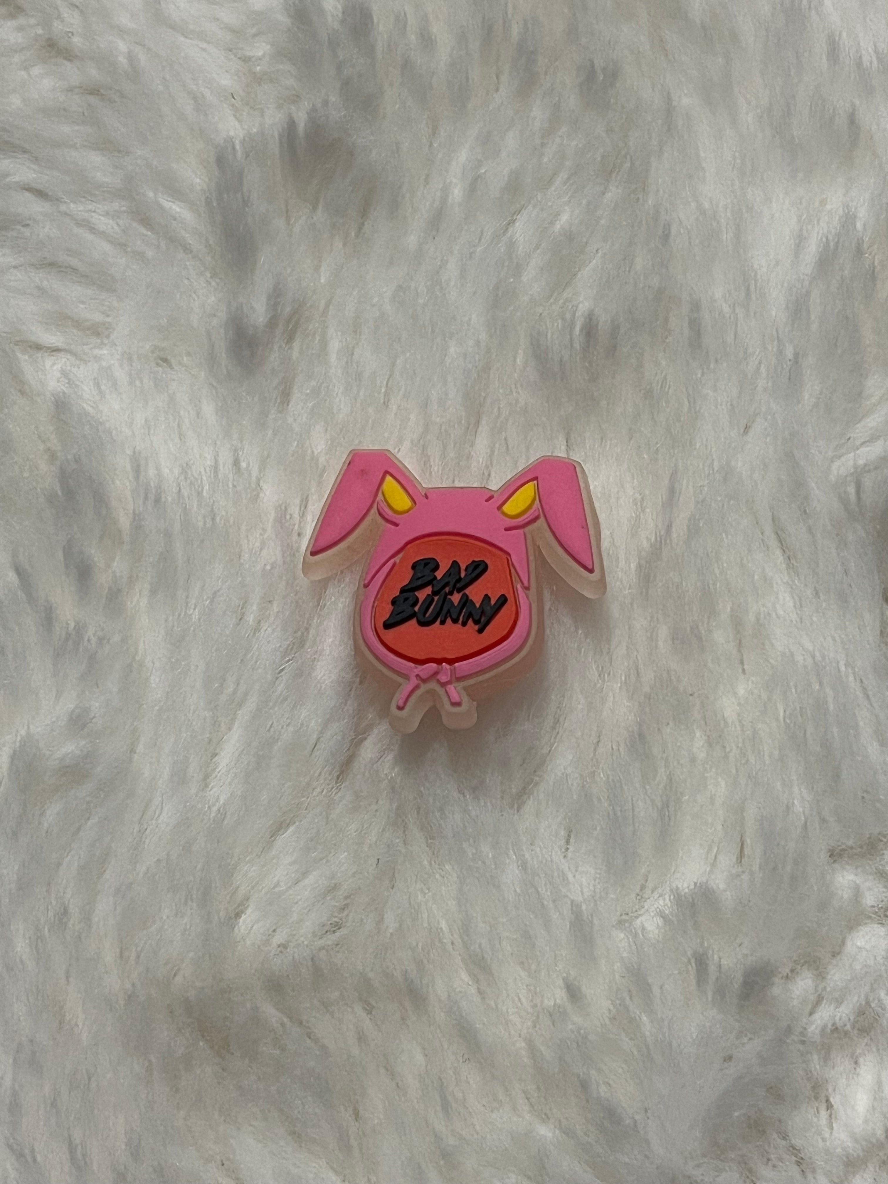 Bad Bunny Shoe Charms