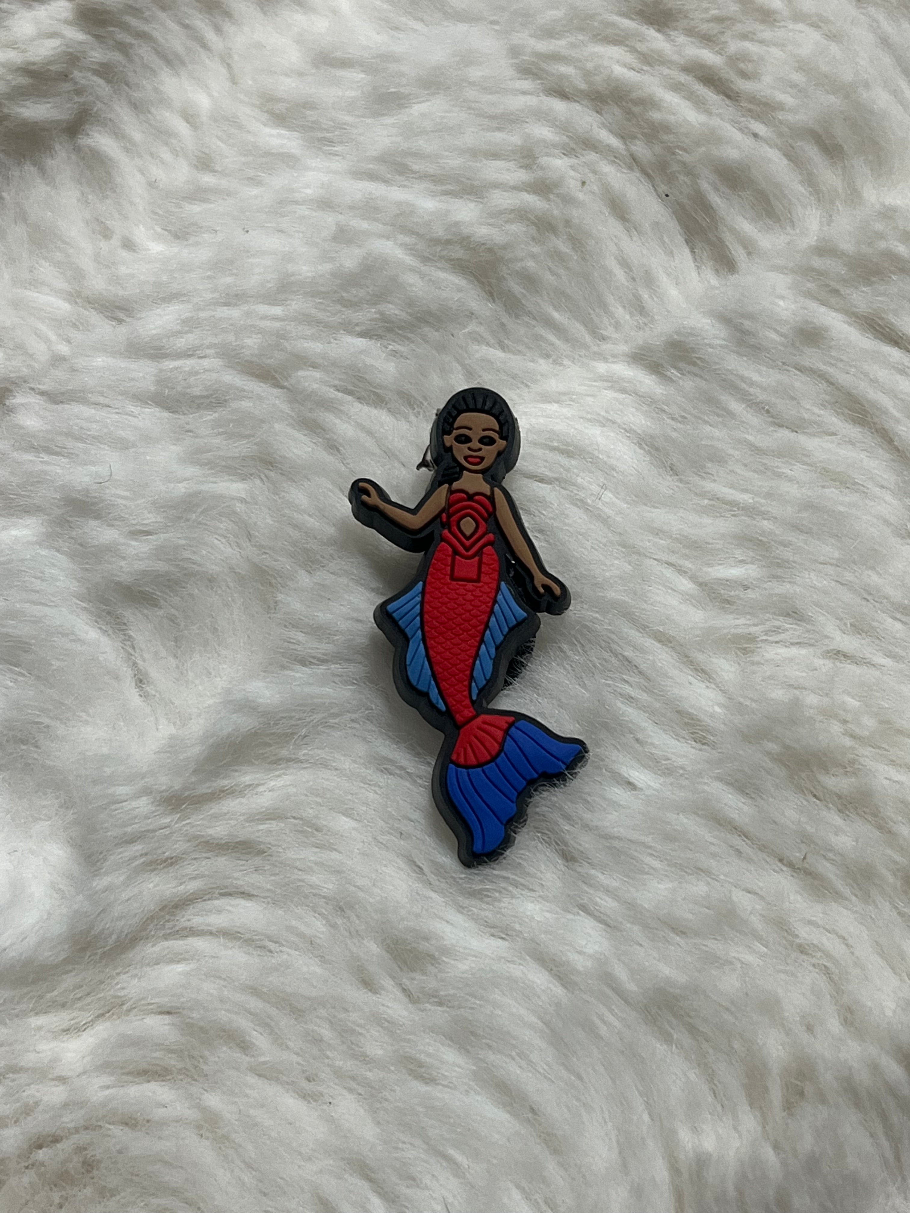 Little Mermaid Shoe Charms