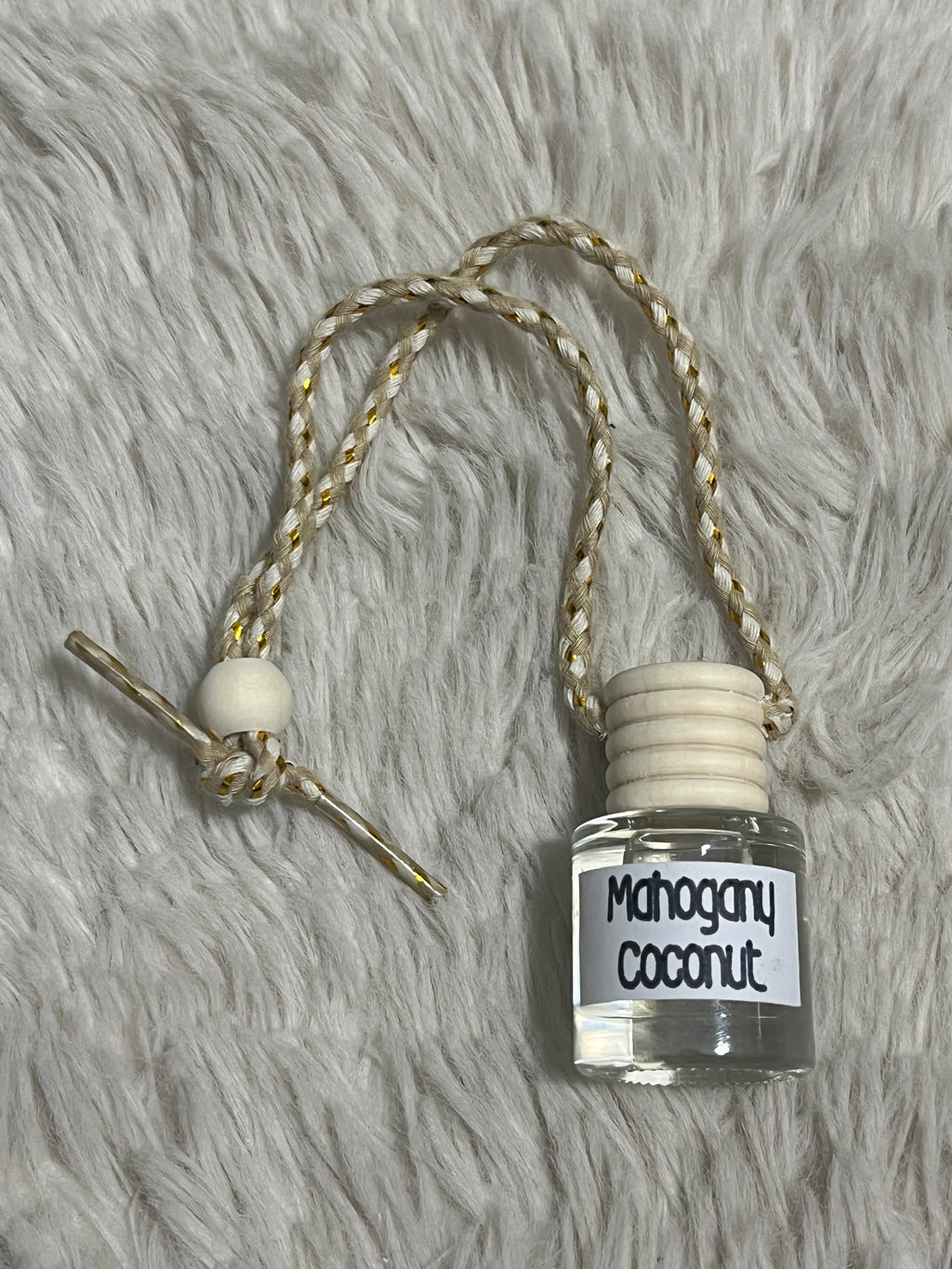 Mahogany Coconut Car Diffuser