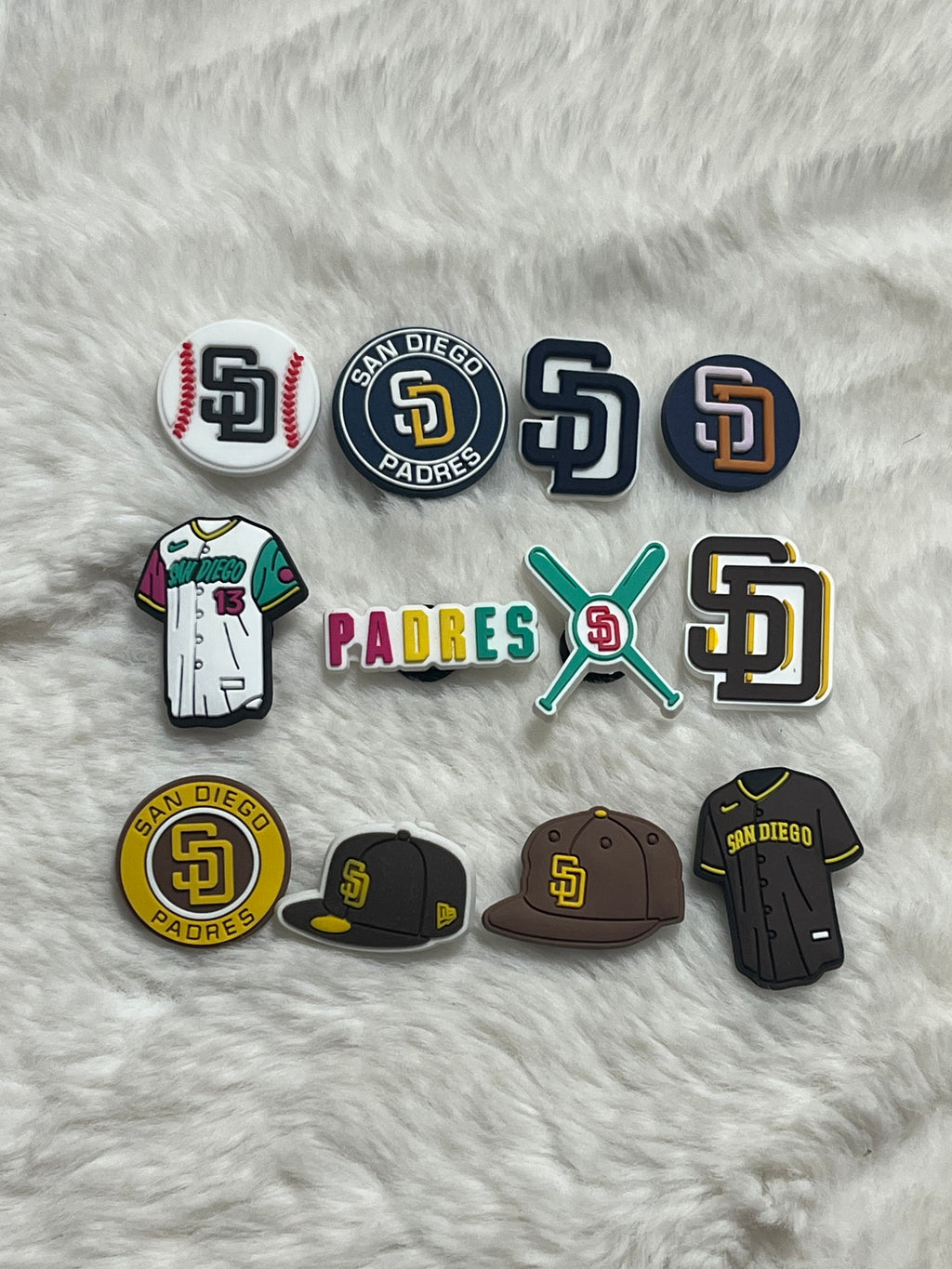 San Diego Padres Croc Charms