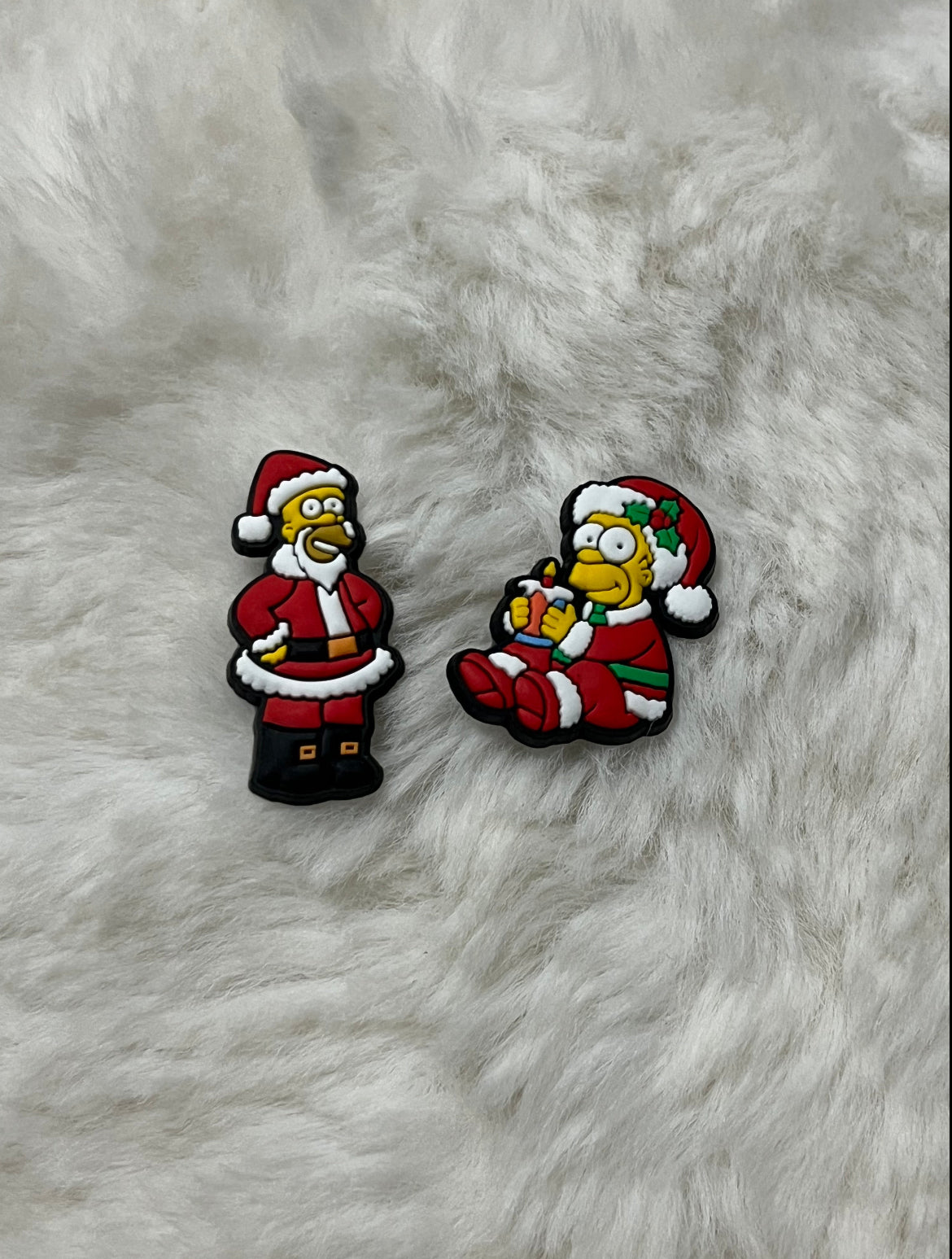 Simpsons (Christmas) Shoe Charms