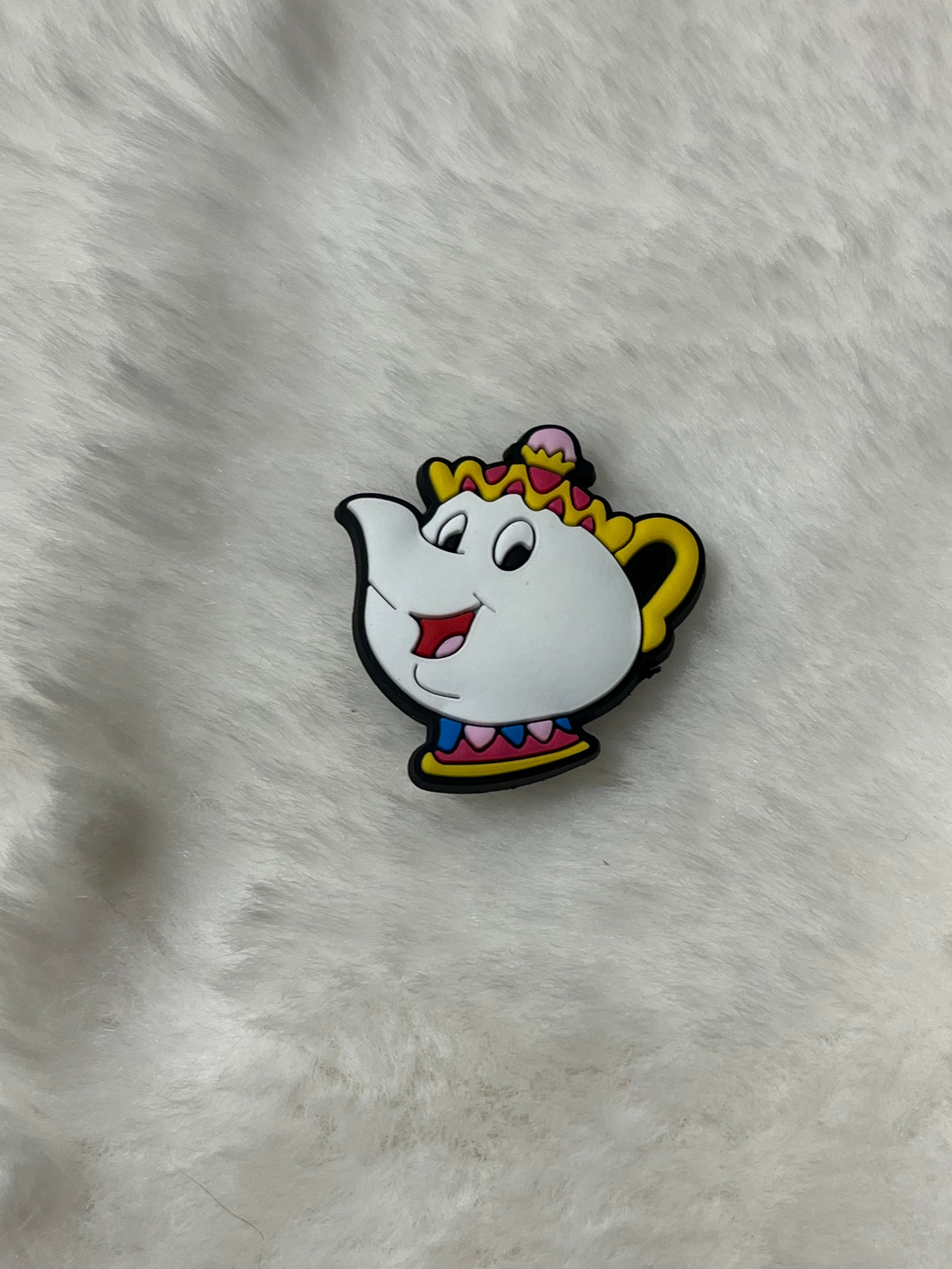 Beauty and the Beast Shoe Charms