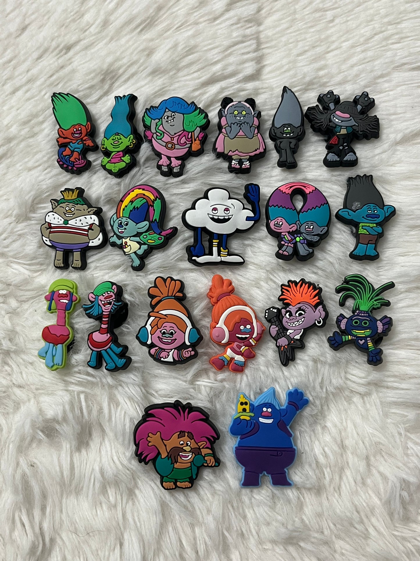 Trolls Shoe Charms