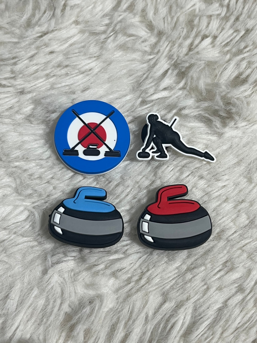 Curling Shoe Charms
