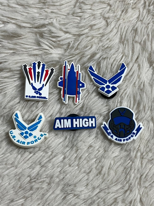 Air Force Shoe Charms