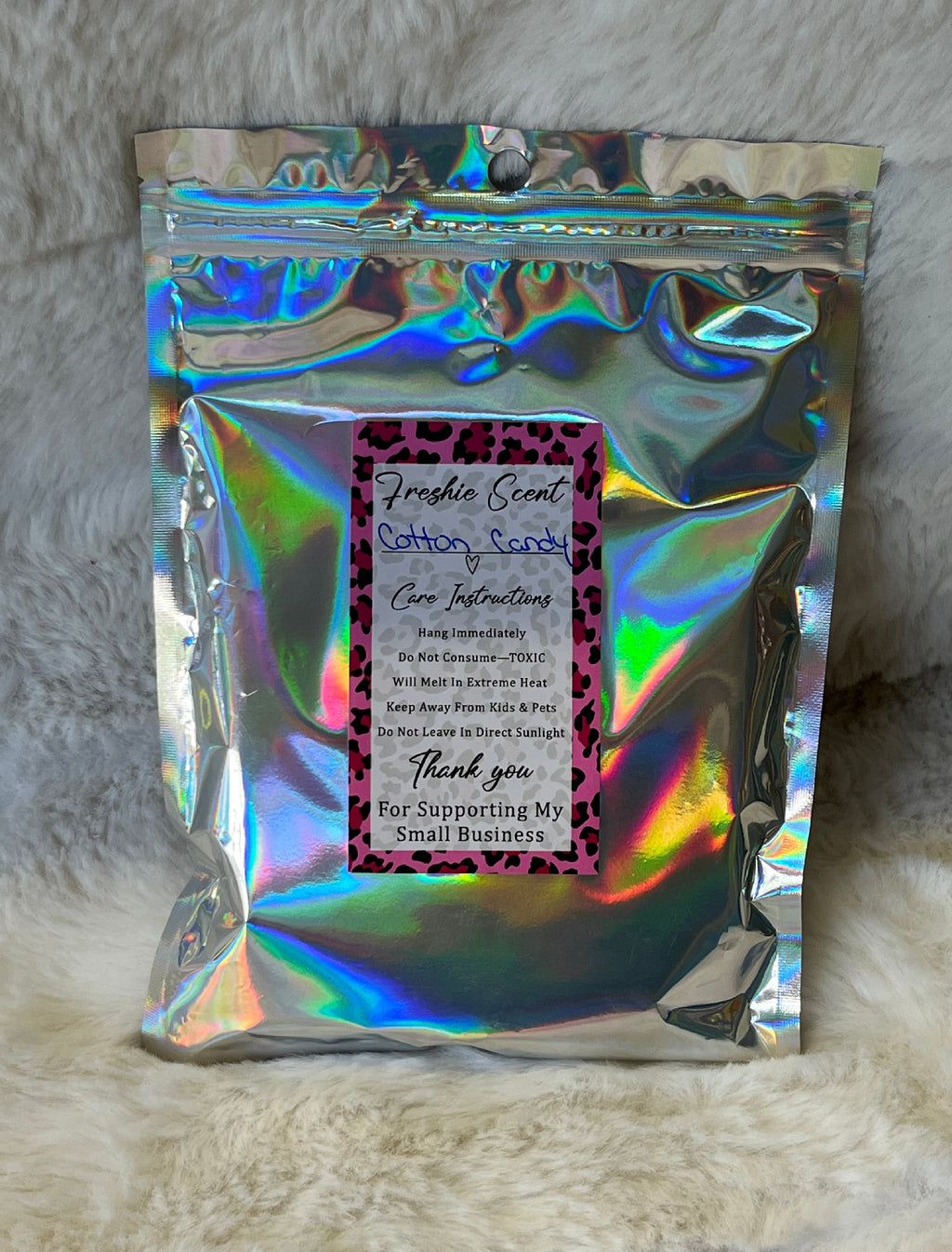 Beaded Letter Freshie