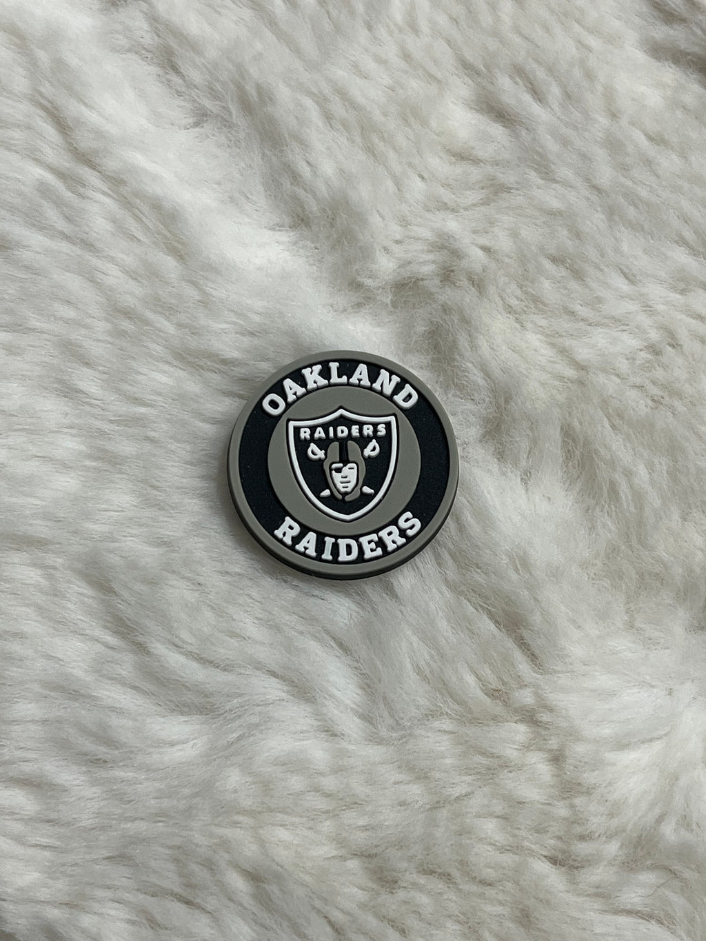 Las Vegas Raiders Croc Charms