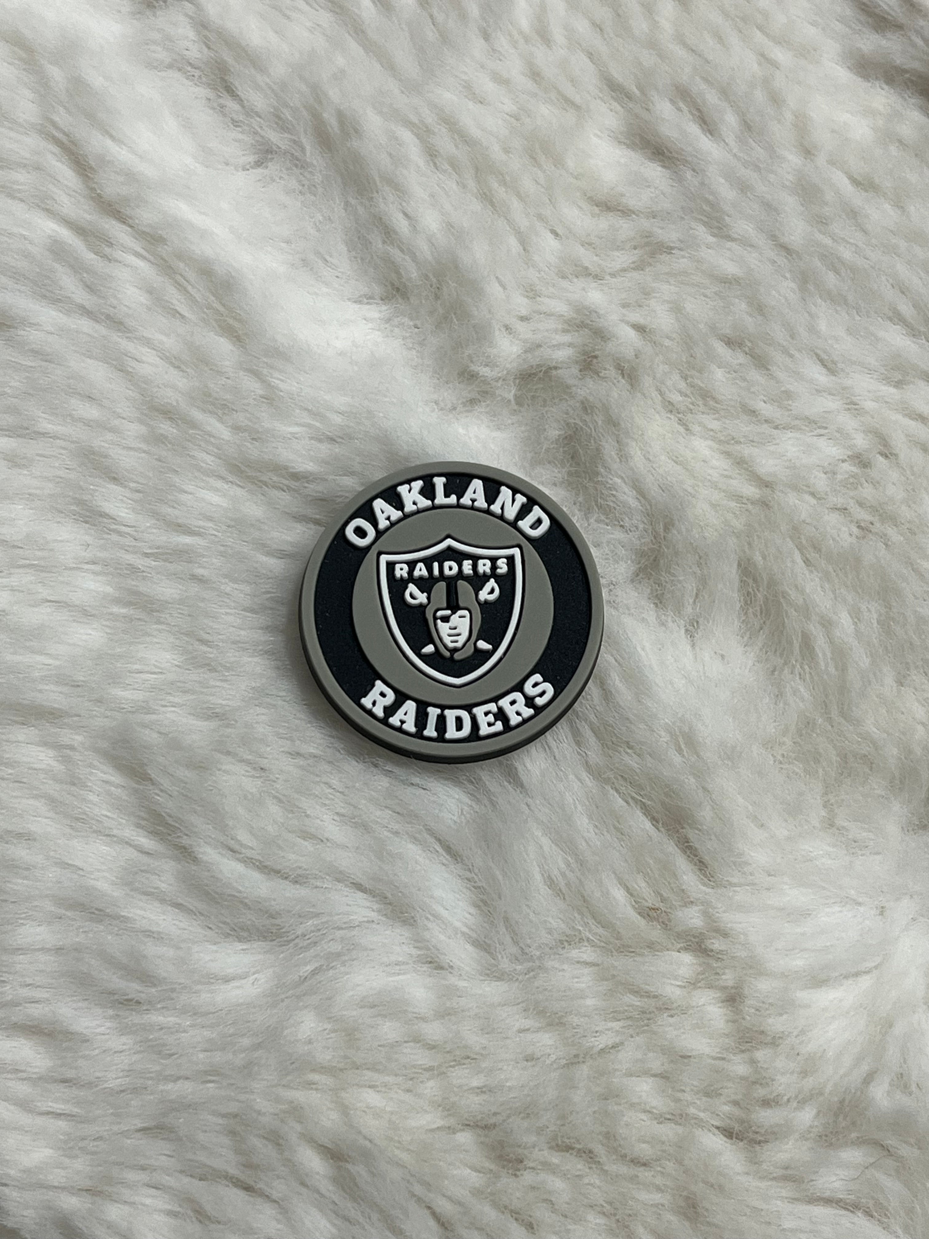 Las Vegas Raiders Croc Charms