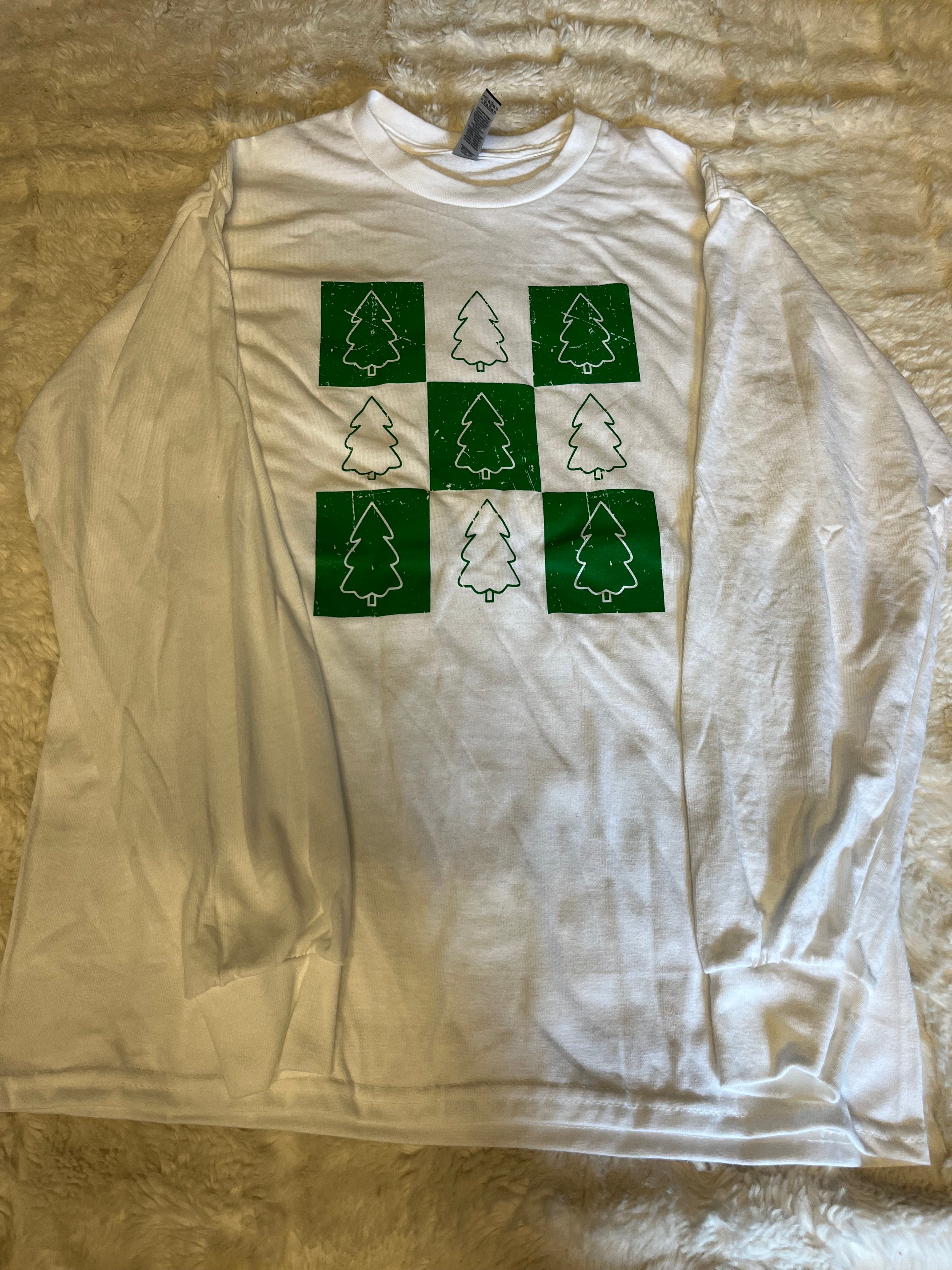 Checkered Pines Long Sleeve