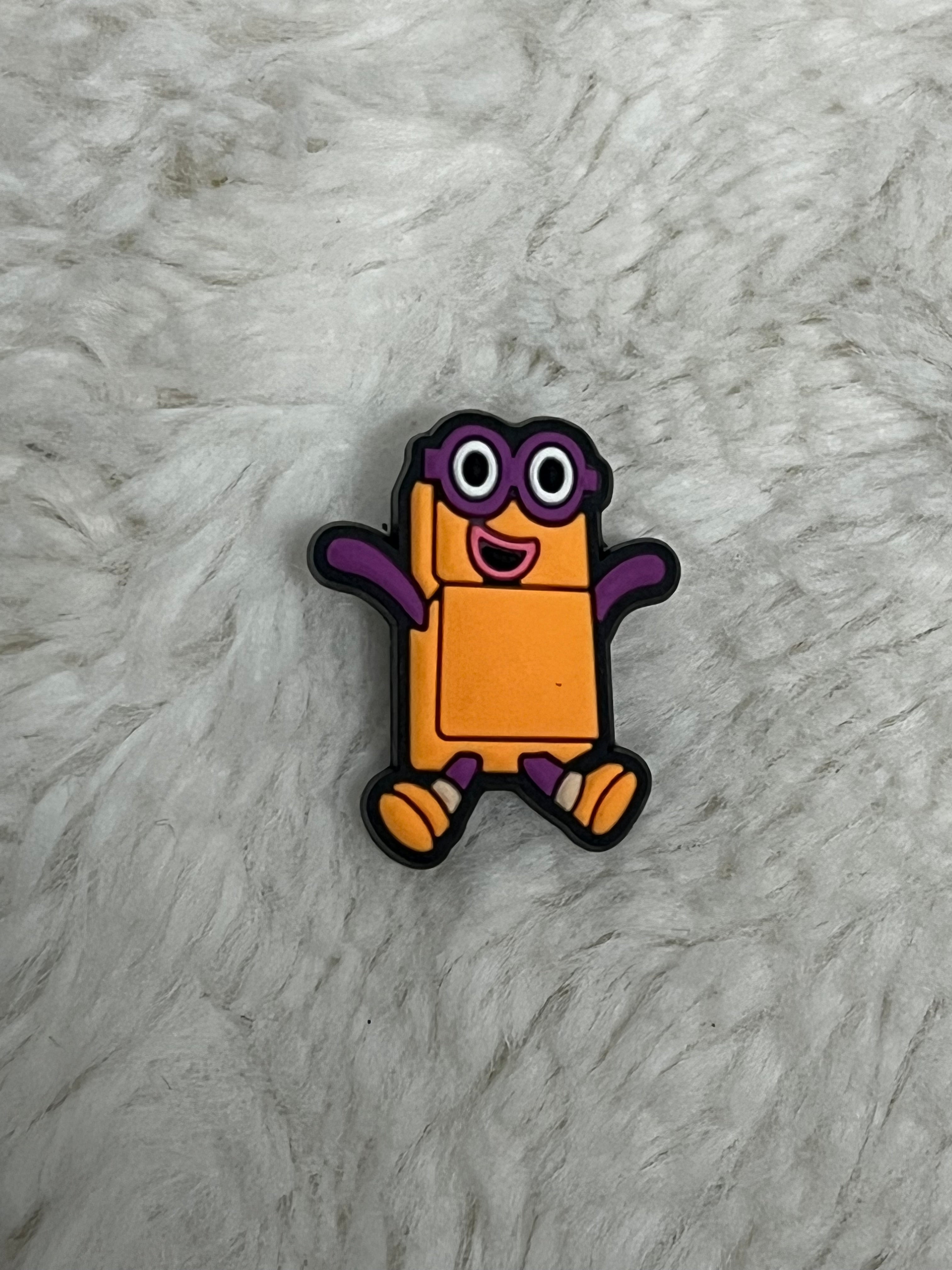 Numberblocks Shoe Charms